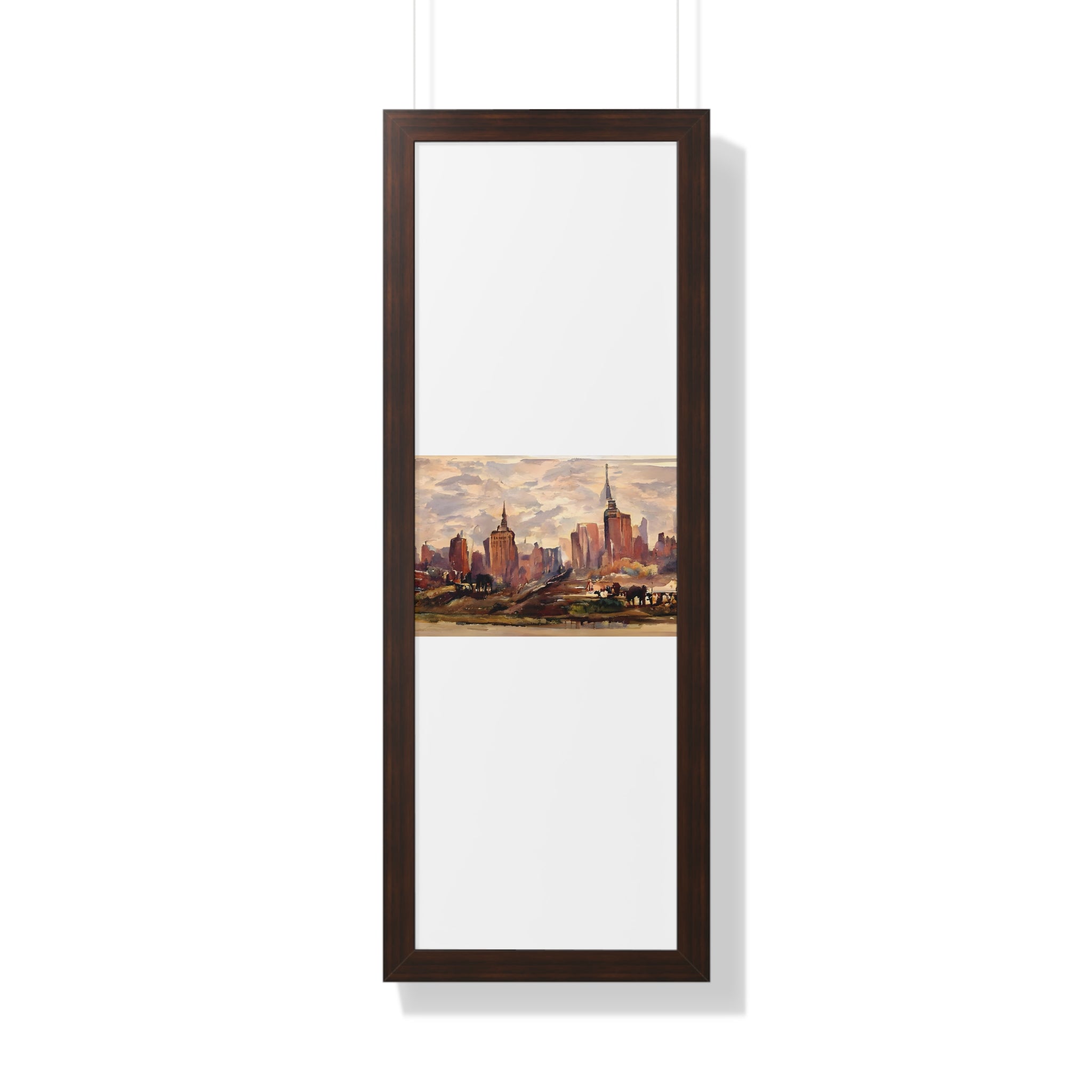 "ARCHITECTURE" Framed Vertical Poster