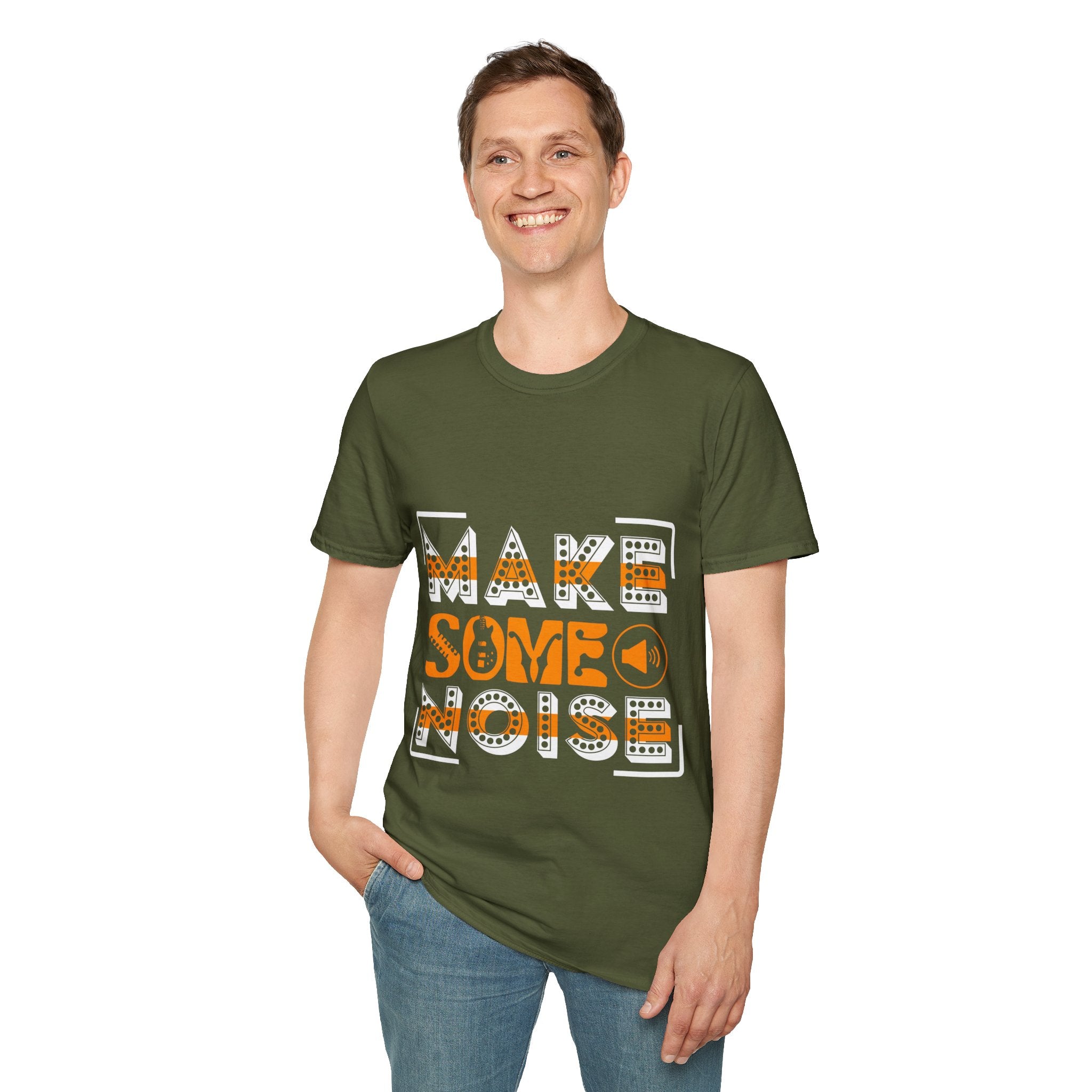 "Make Some Noise"  Unisex Soft style T-Shirt