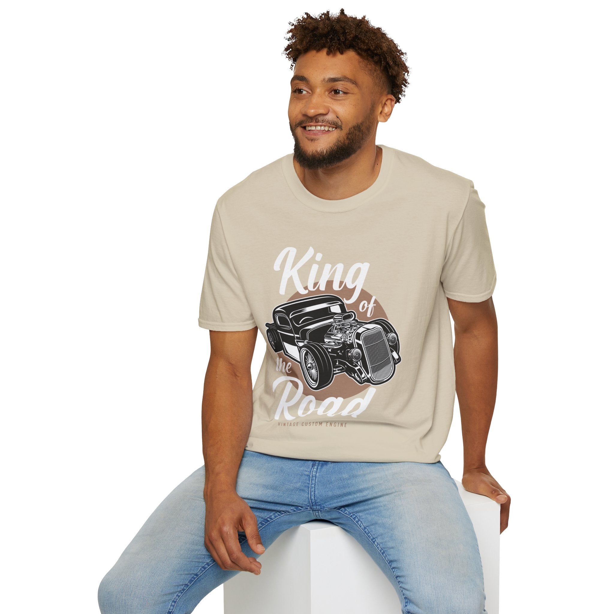 "KING OF THE ROAD" Unisex Soft style T-Shirt