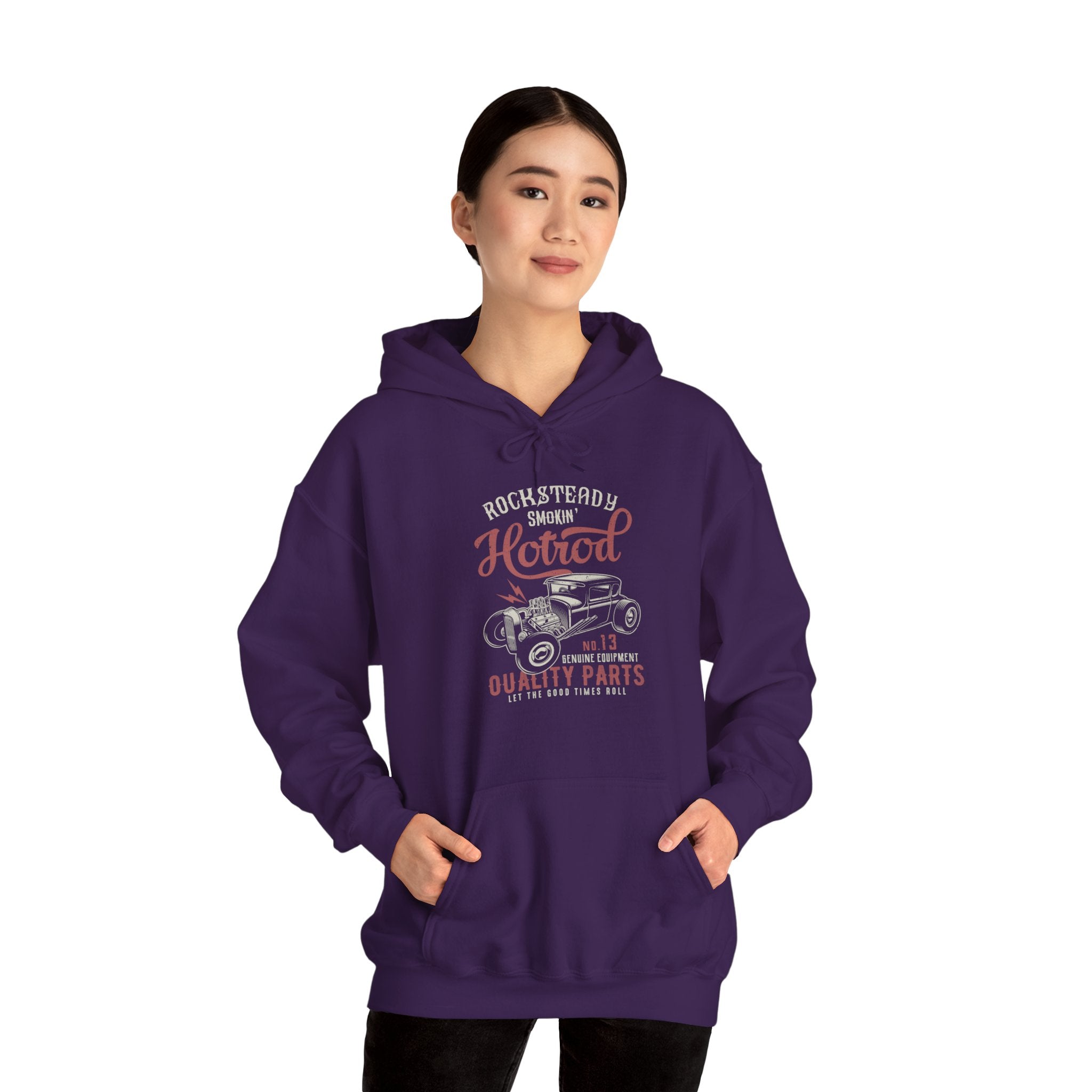 "HOTROD QUALITY PARTS" Unisex Heavy Blend™ Hooded Sweatshirt