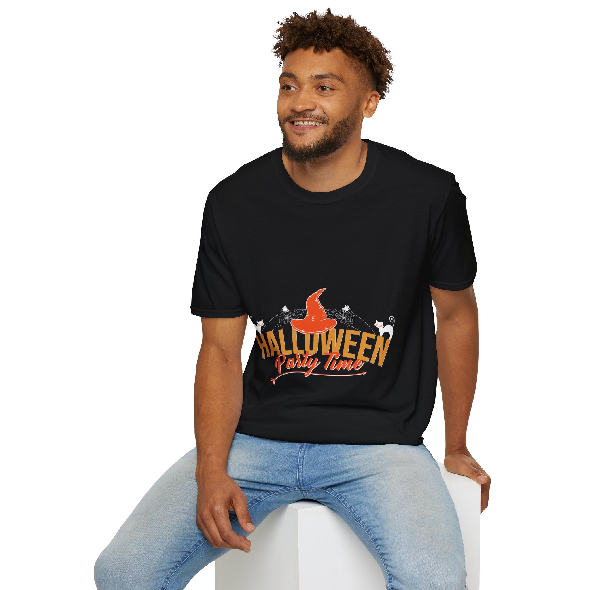 "HALLOWEEN PARTY TIME" Unisex Soft style T-Shirt