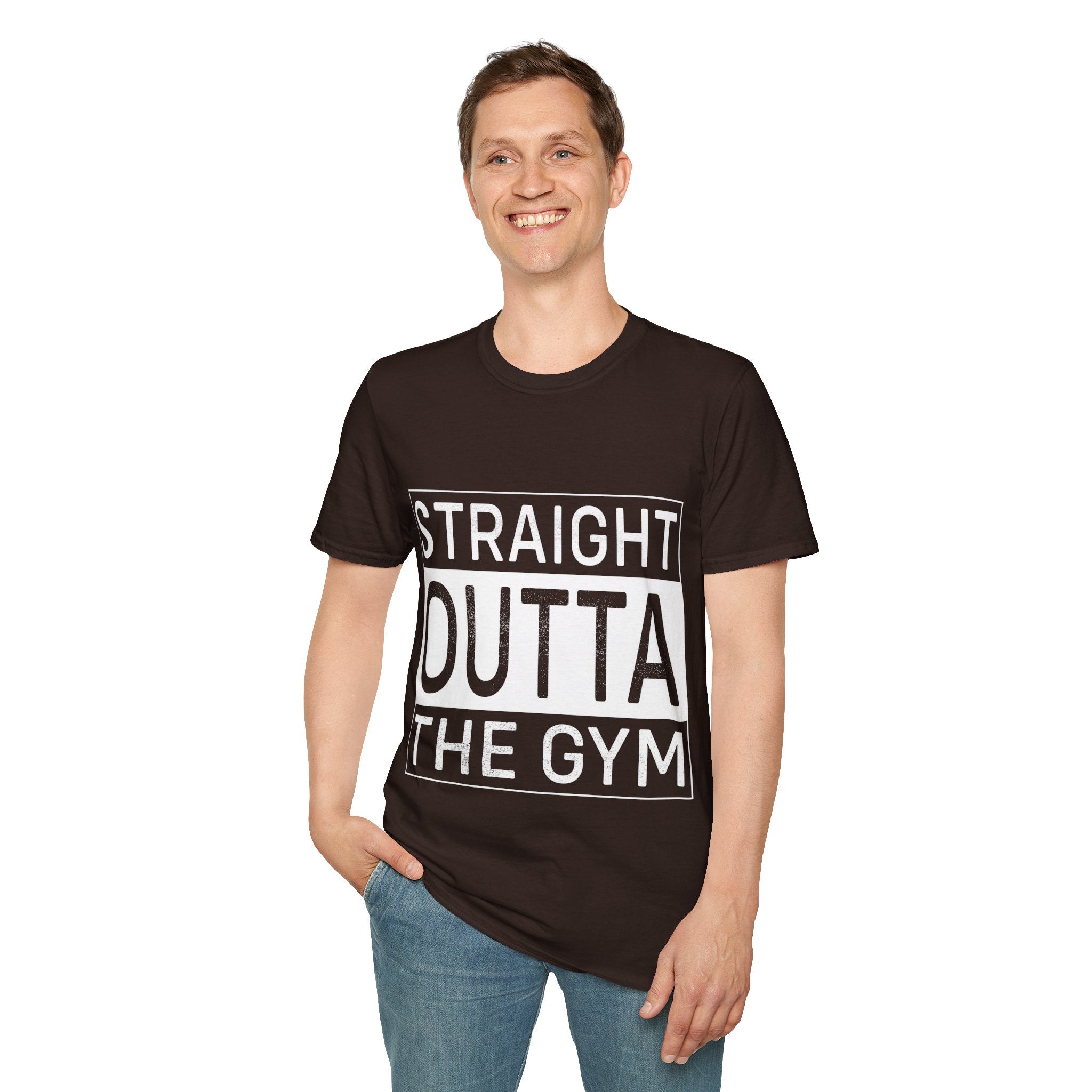 "Straight Outta The Gym" Unisex Soft style T-Shirt