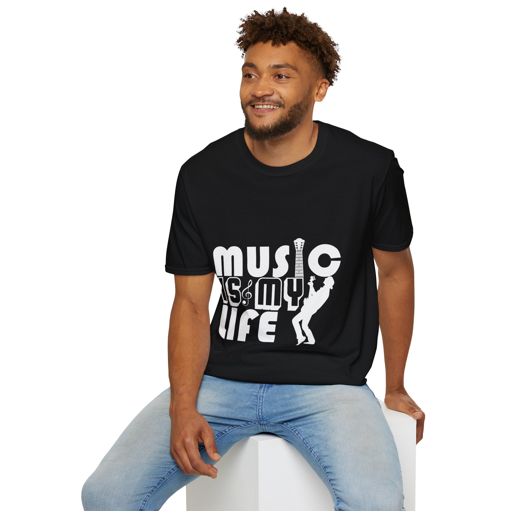 "Music In My Life" Unisex Soft style T-Shirt