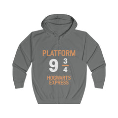 Hogwarts Express Unisex Full Zip Hoodie