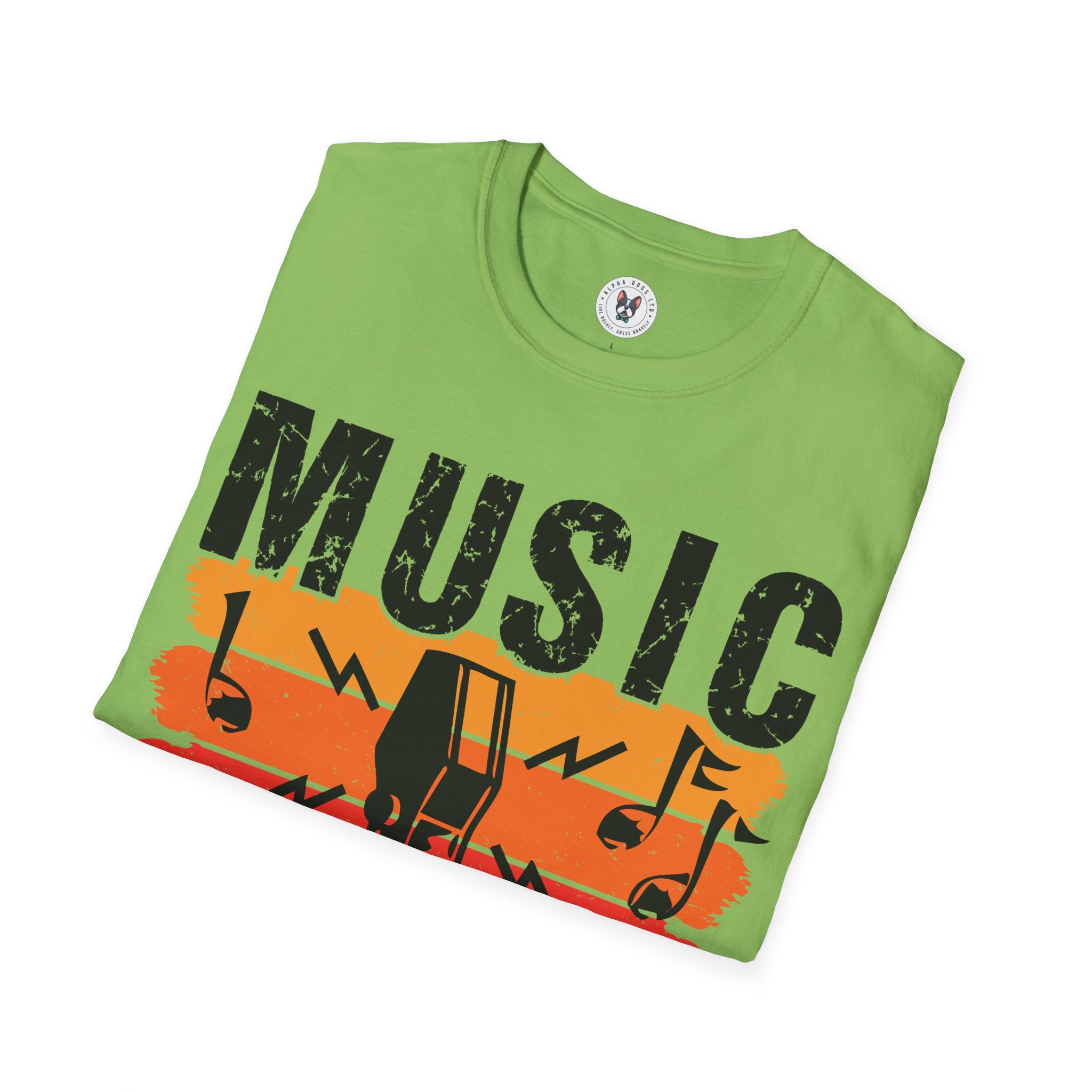 "Music Can Change The World" Unisex Soft style T-Shirt