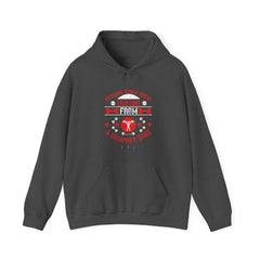 "Nothing Truly Great Ever Came From A Comfort Zone" Unisex Heavy Blend™ Hooded Sweatshirt