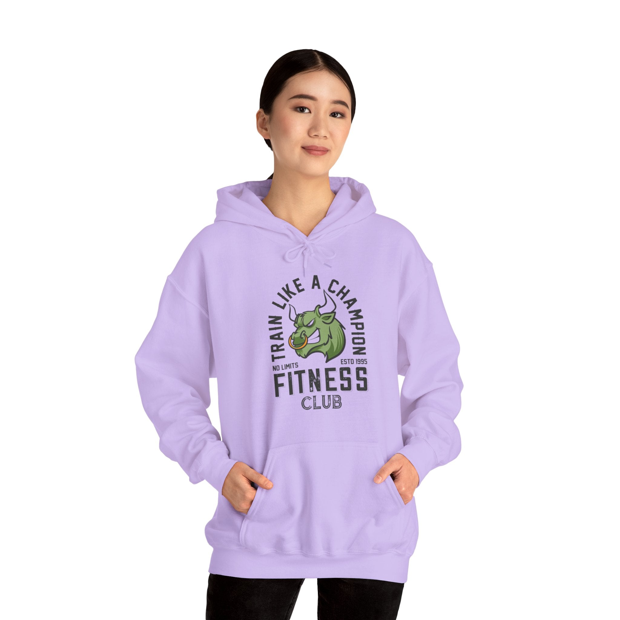 "Train Like A Champion" Unisex Heavy Blend™ Hooded Sweatshirt