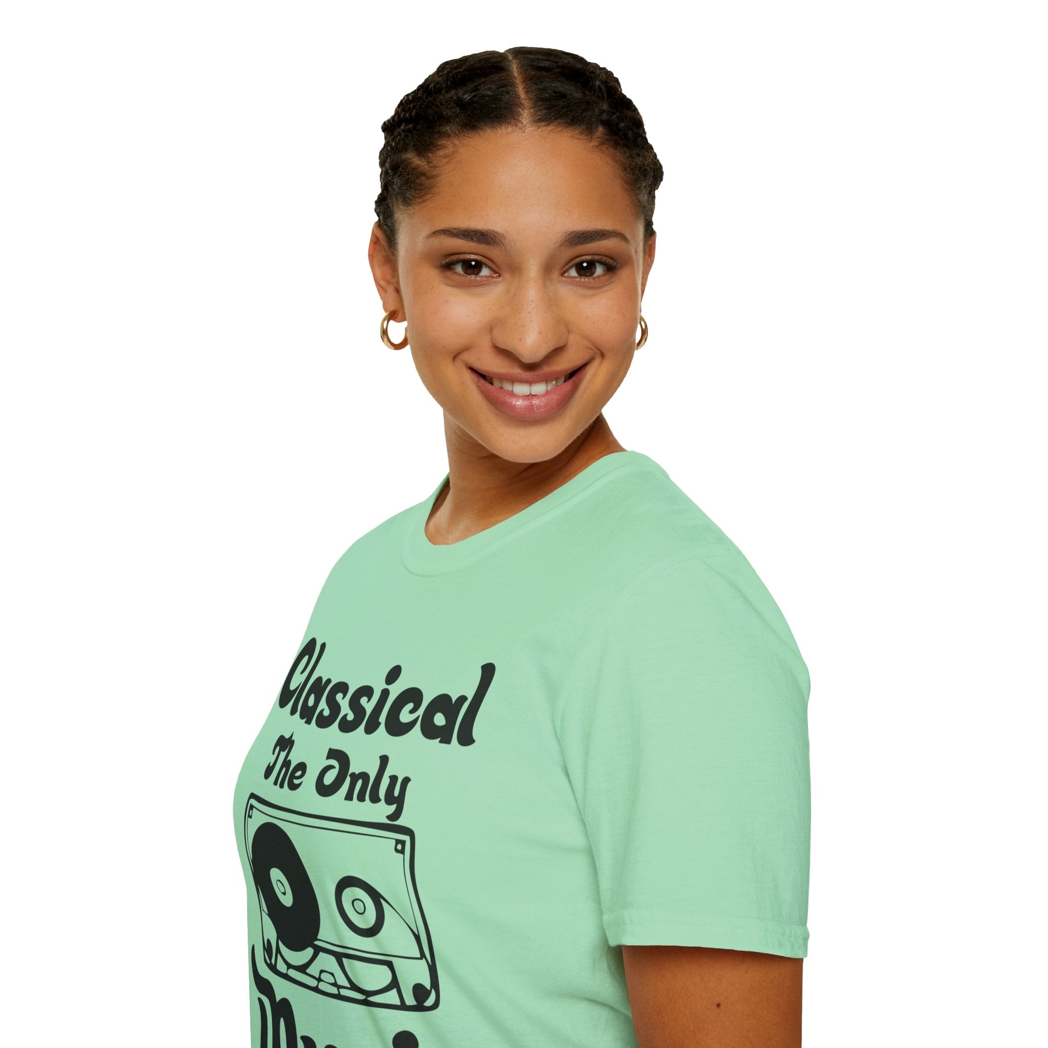 "Classical The Only Music That Matters" Unisex Soft style T-Shirt