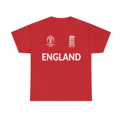 England Cricket Unisex Heavy Cotton Tee