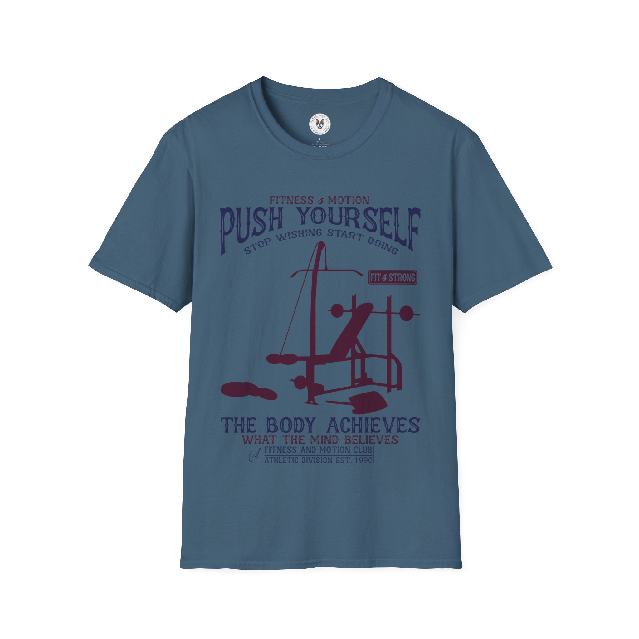 "Push Yourself" Unisex Soft style T-Shirt