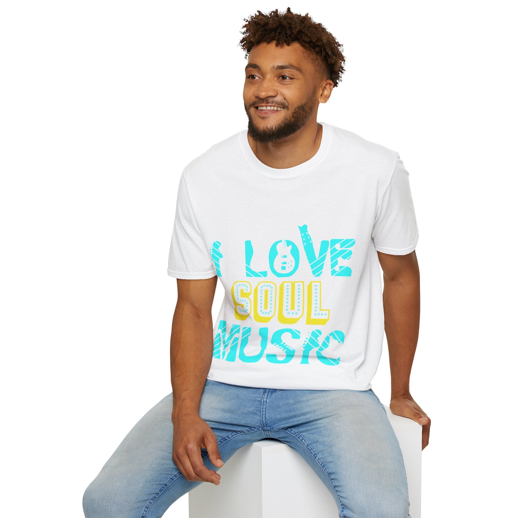 "I Love Soul Music" Unisex Soft style T-Shirt