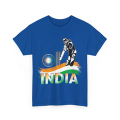 INDIAN Cricket Unisex Heavy Cotton Tee