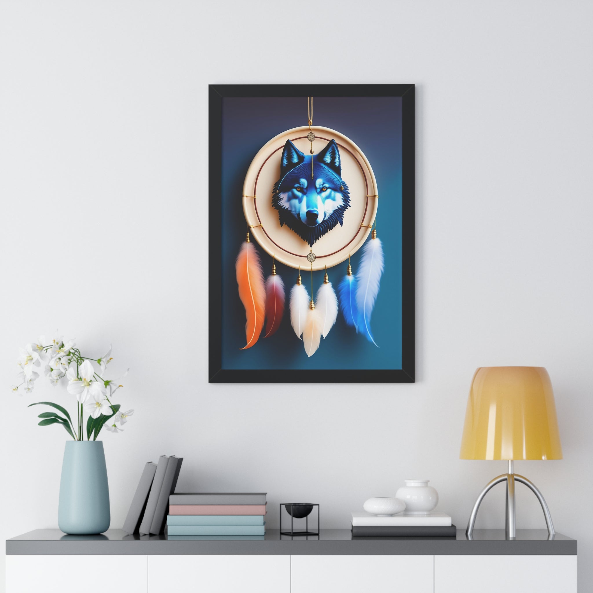 "BOHO" Framed Vertical Poster