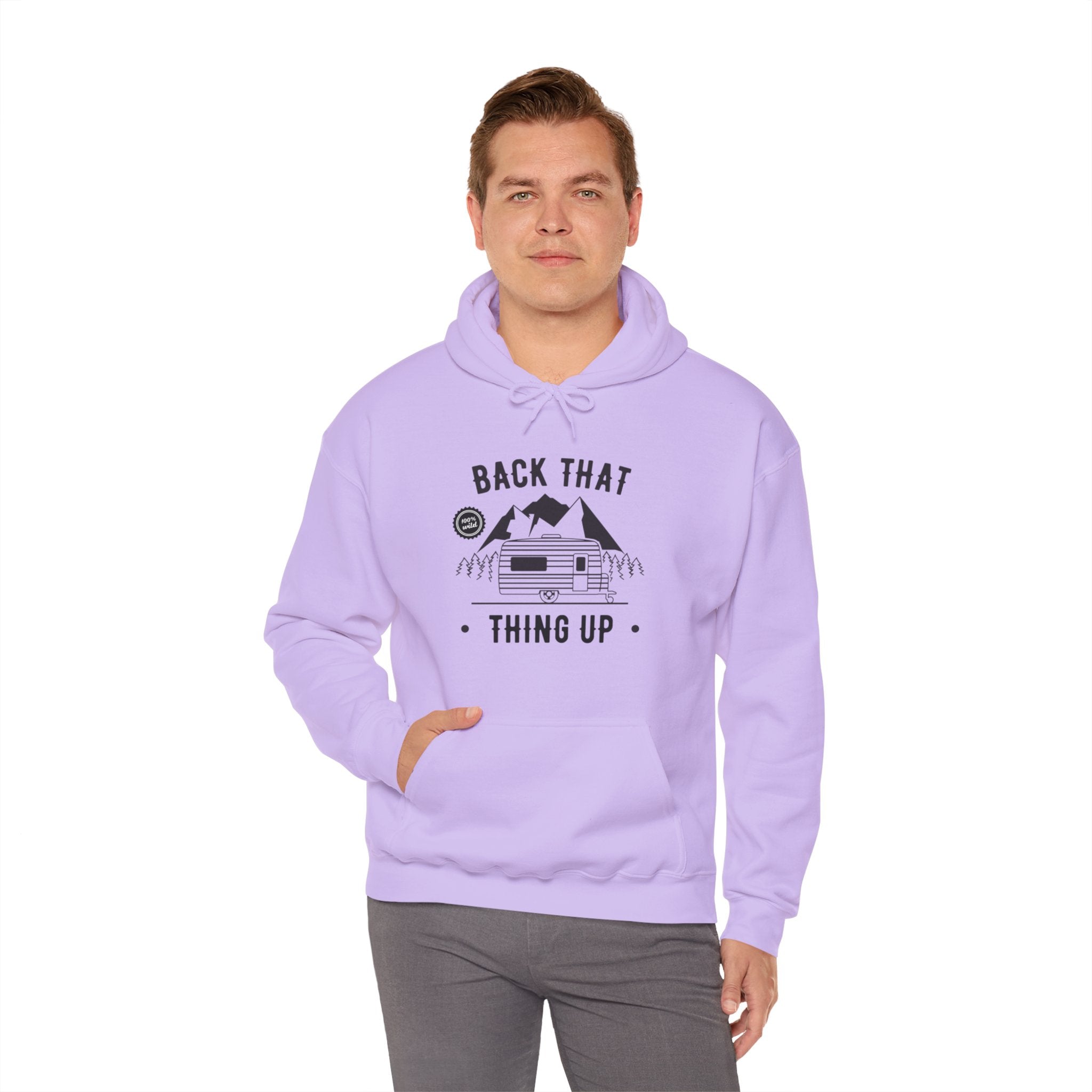 "Back That Thing Up" Unisex Heavy Blend™ Hooded Sweatshirt