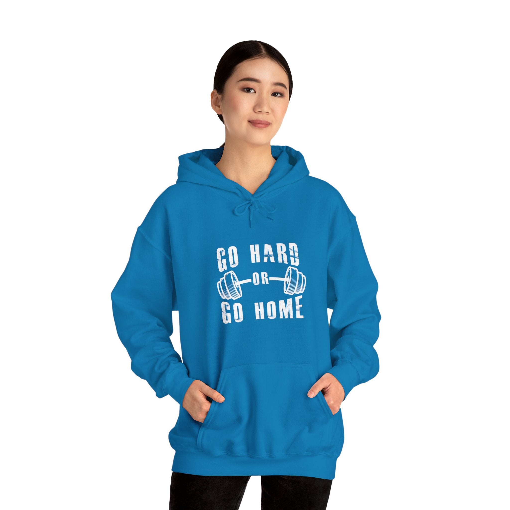 "Go Hard Go Home" Unisex Heavy Blend™ Hooded Sweatshirt