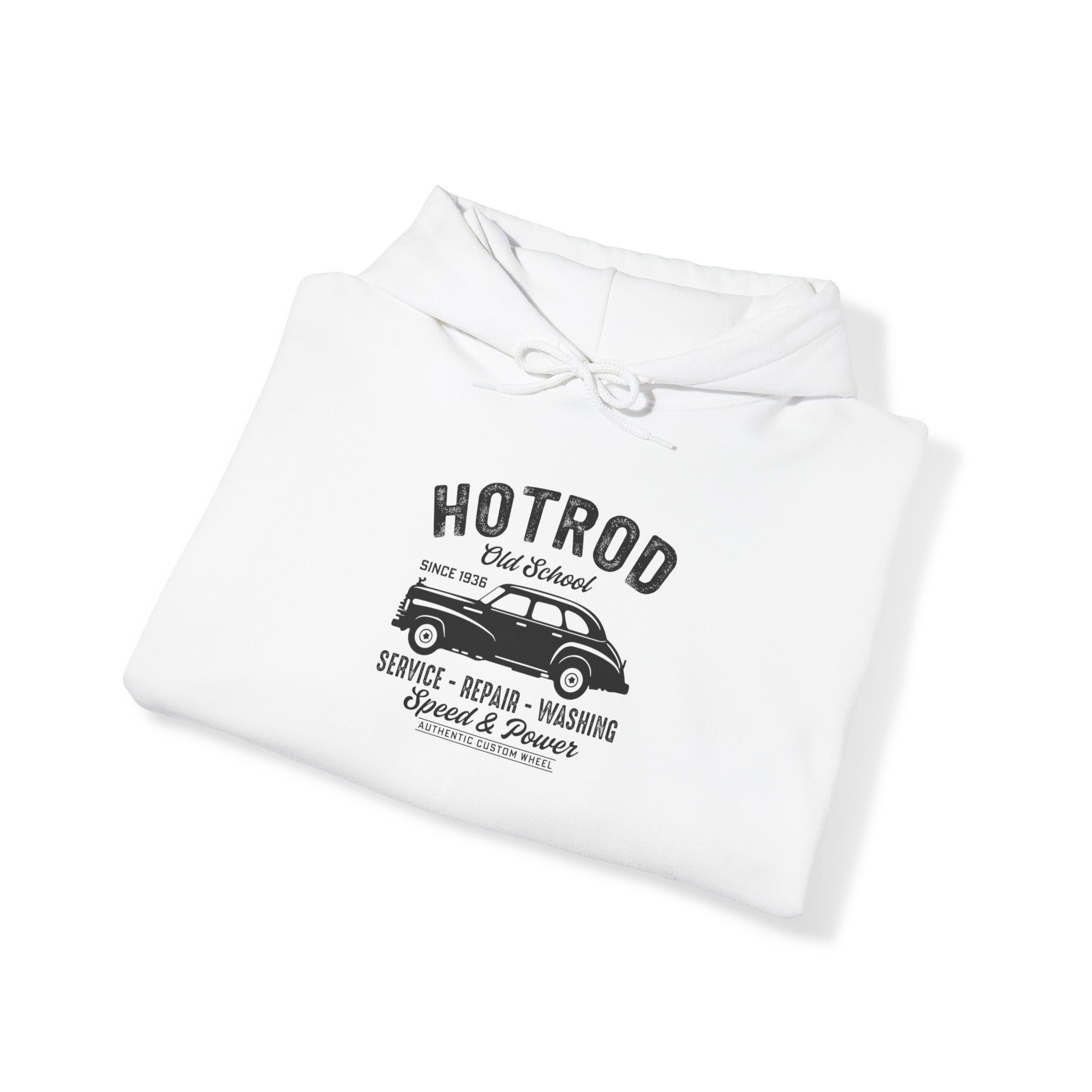 "HOTROD OLD SCHOOL" Unisex Heavy Blend™ Hooded Sweatshirt