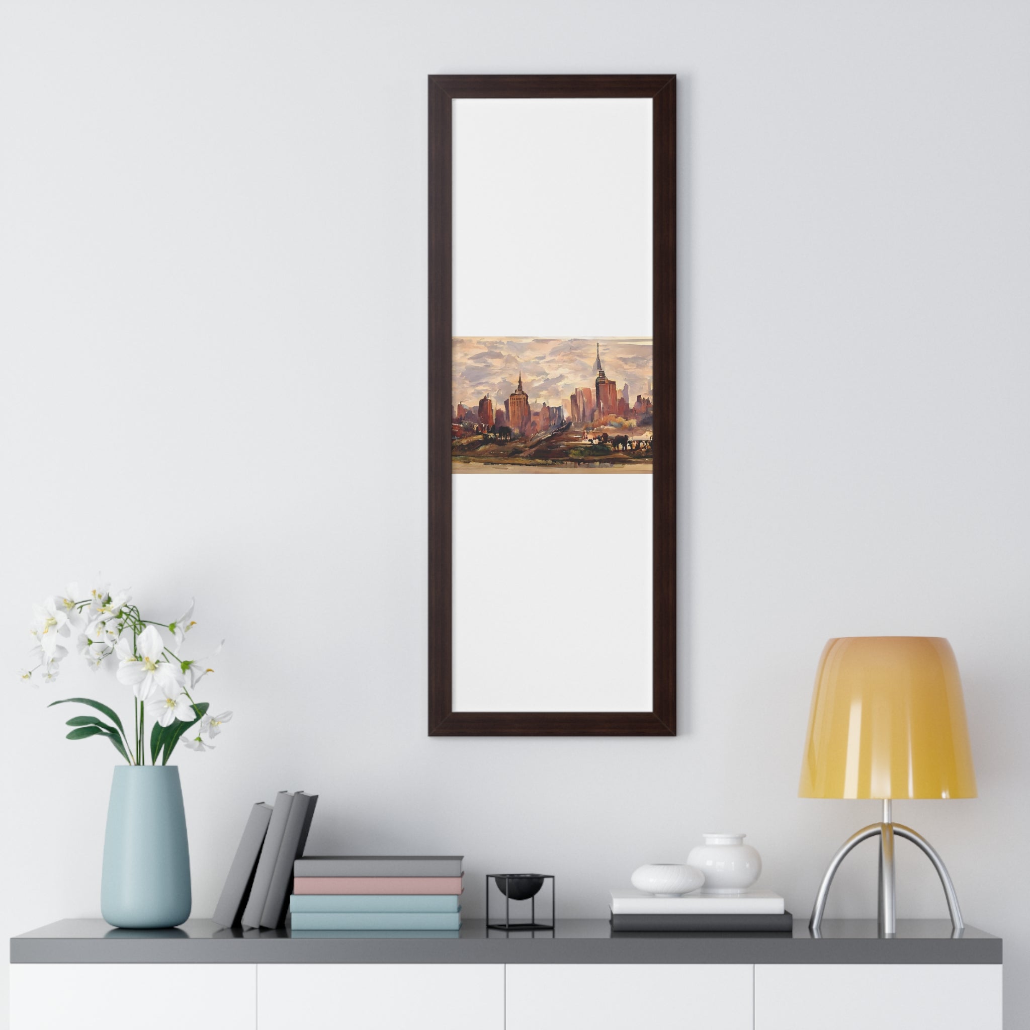 "ARCHITECTURE" Framed Vertical Poster