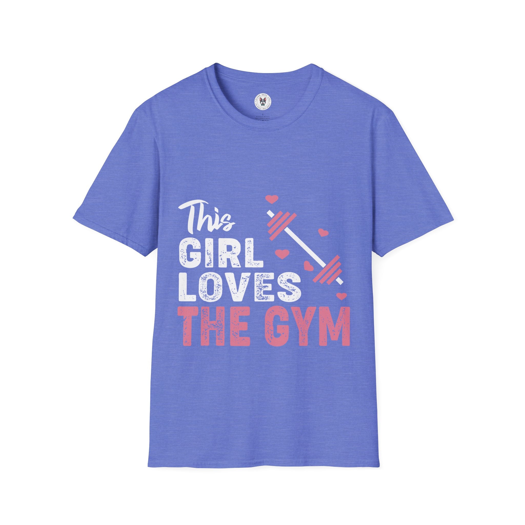 "The Girl Loves The Gym" Unisex Soft style T-Shirt