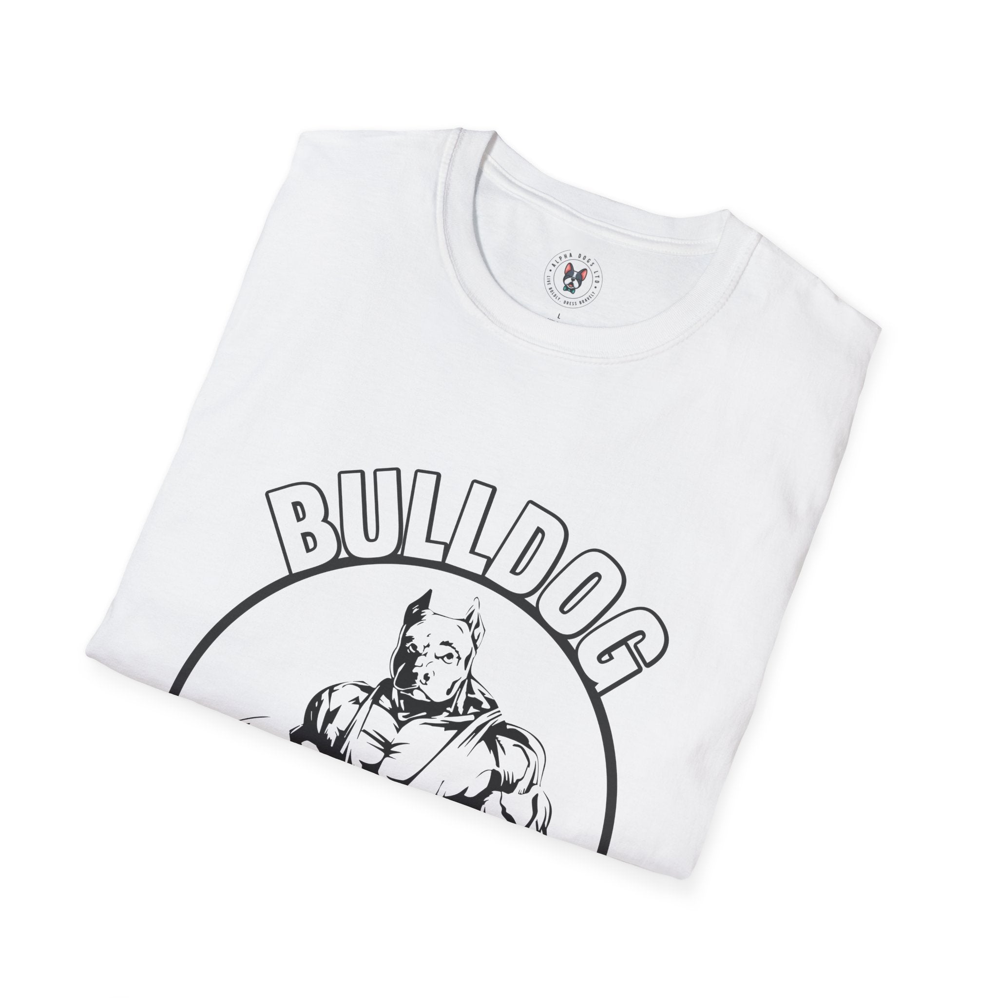 "BullDog Fitness Club" Unisex Soft style T-Shirt