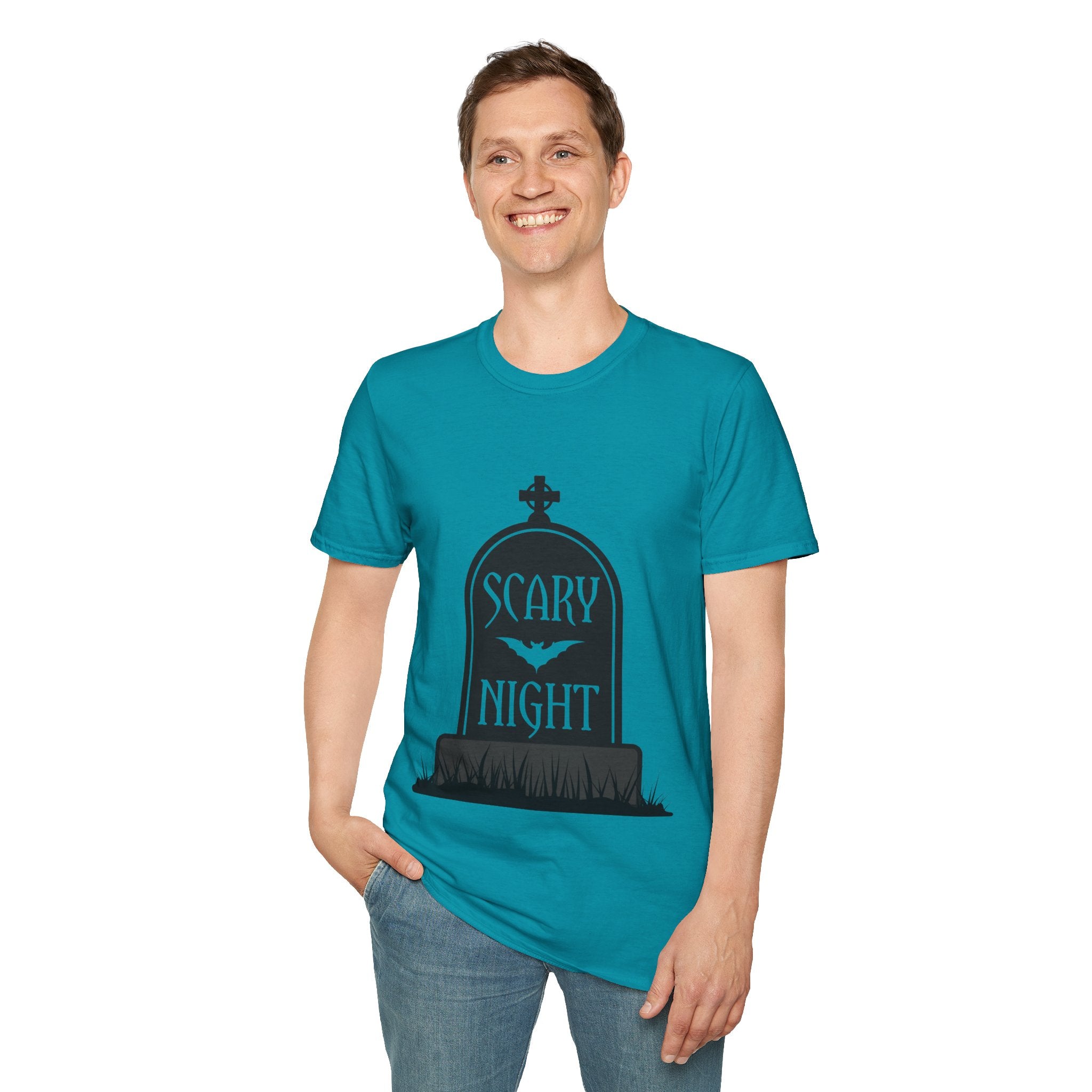 "SCARY NIGHT" Unisex Soft style T-Shirt