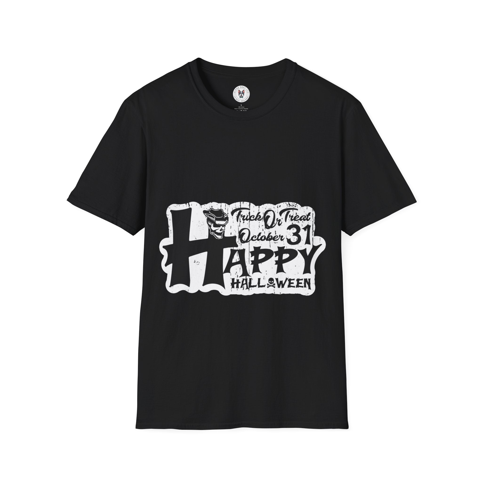 "HAPPY HALLOWEEN" Unisex Soft style T-Shirt