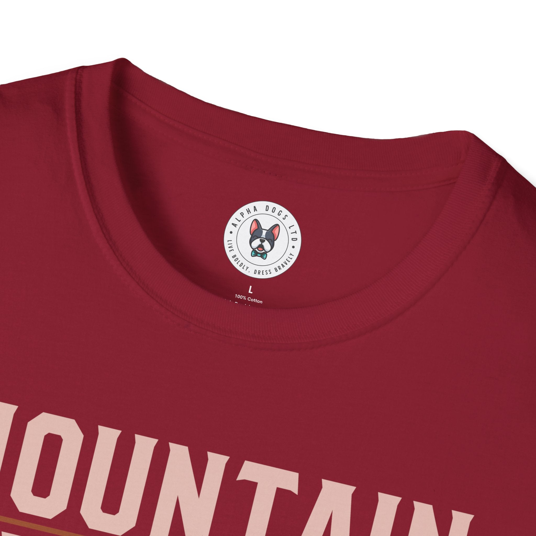 "MOUNTAIN ADVENTURE HARDWORKING 4X4" Unisex Soft style T-Shirt