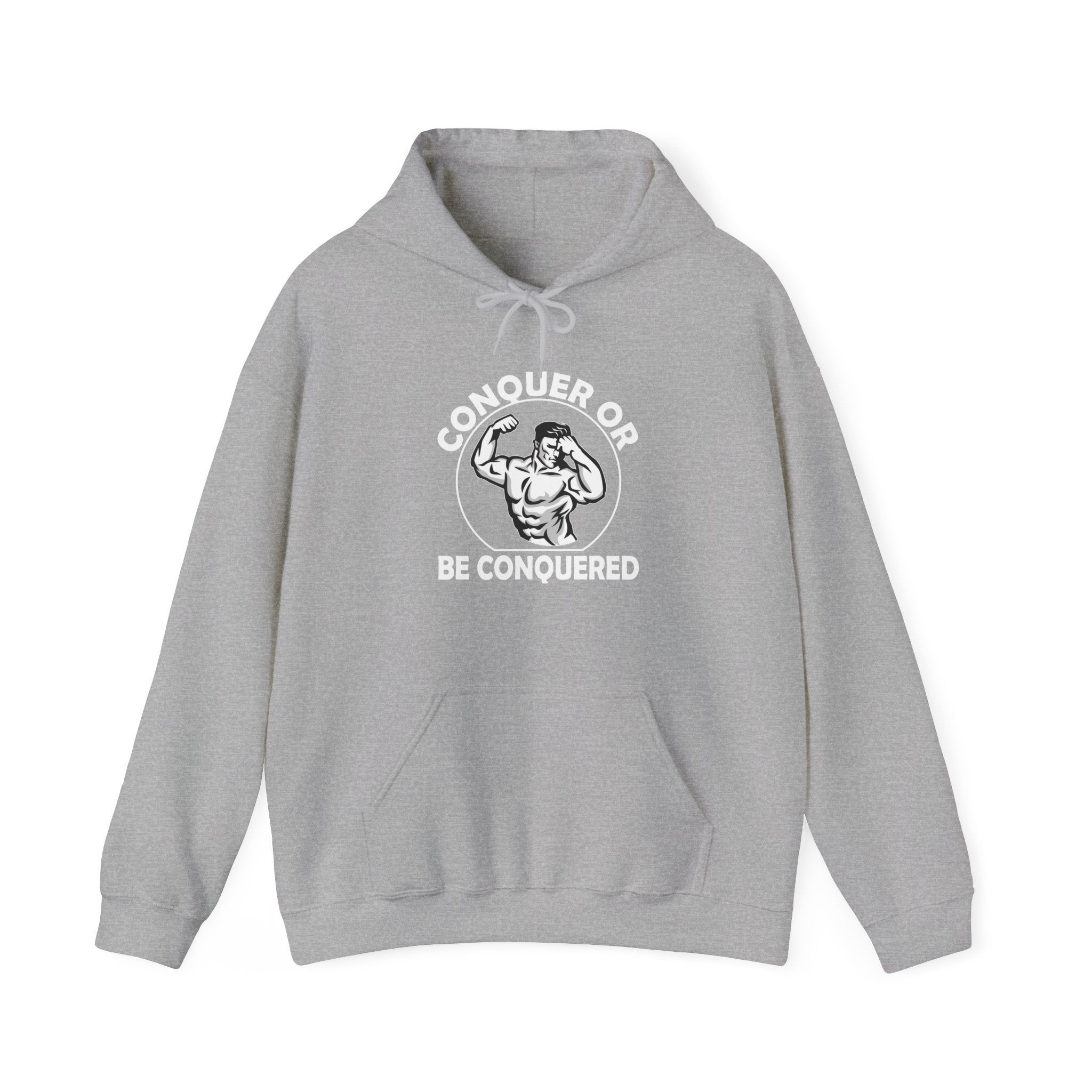 "Conquer Or Conquered" Unisex Heavy Blend™ Hooded Sweatshirt