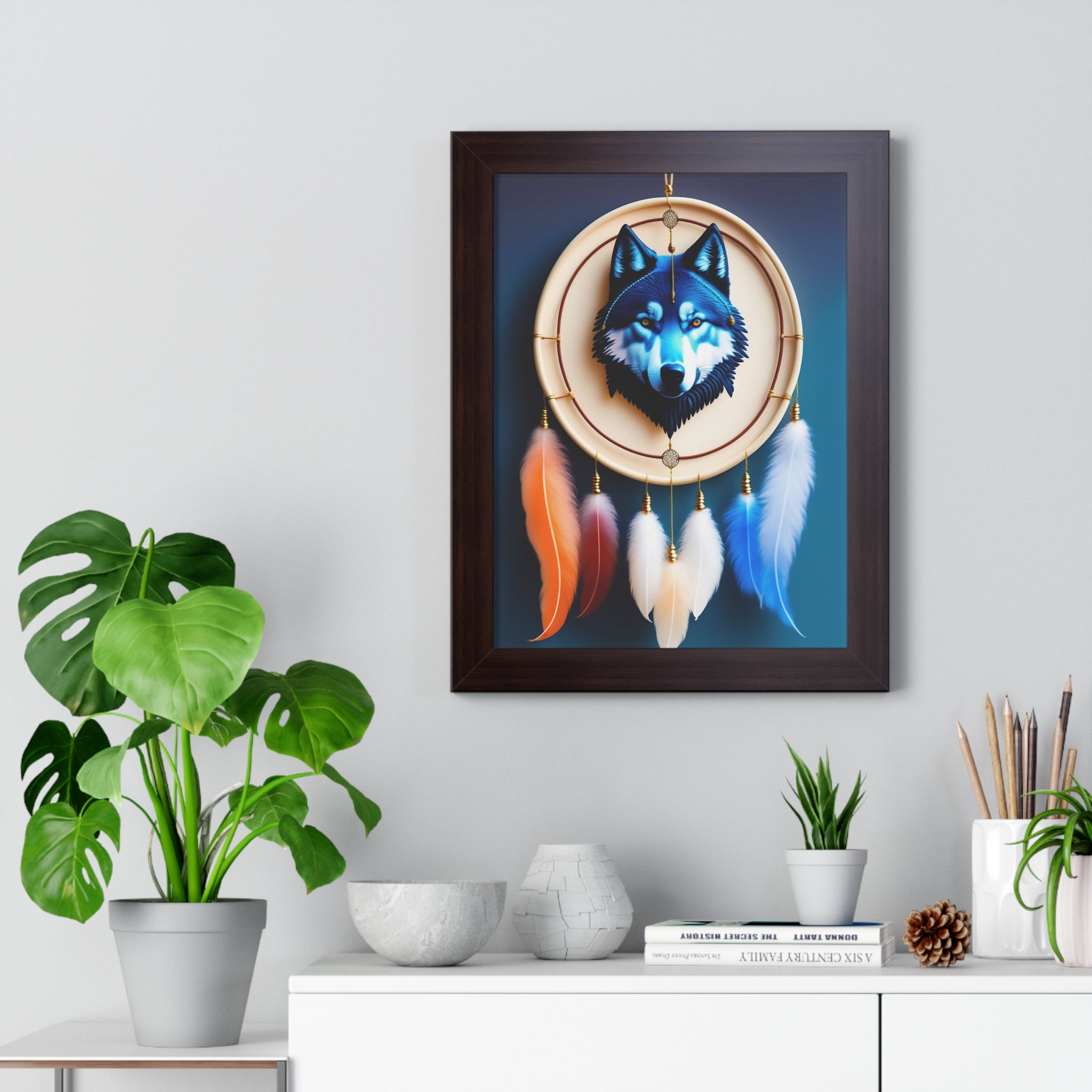 "BOHO" Framed Vertical Poster