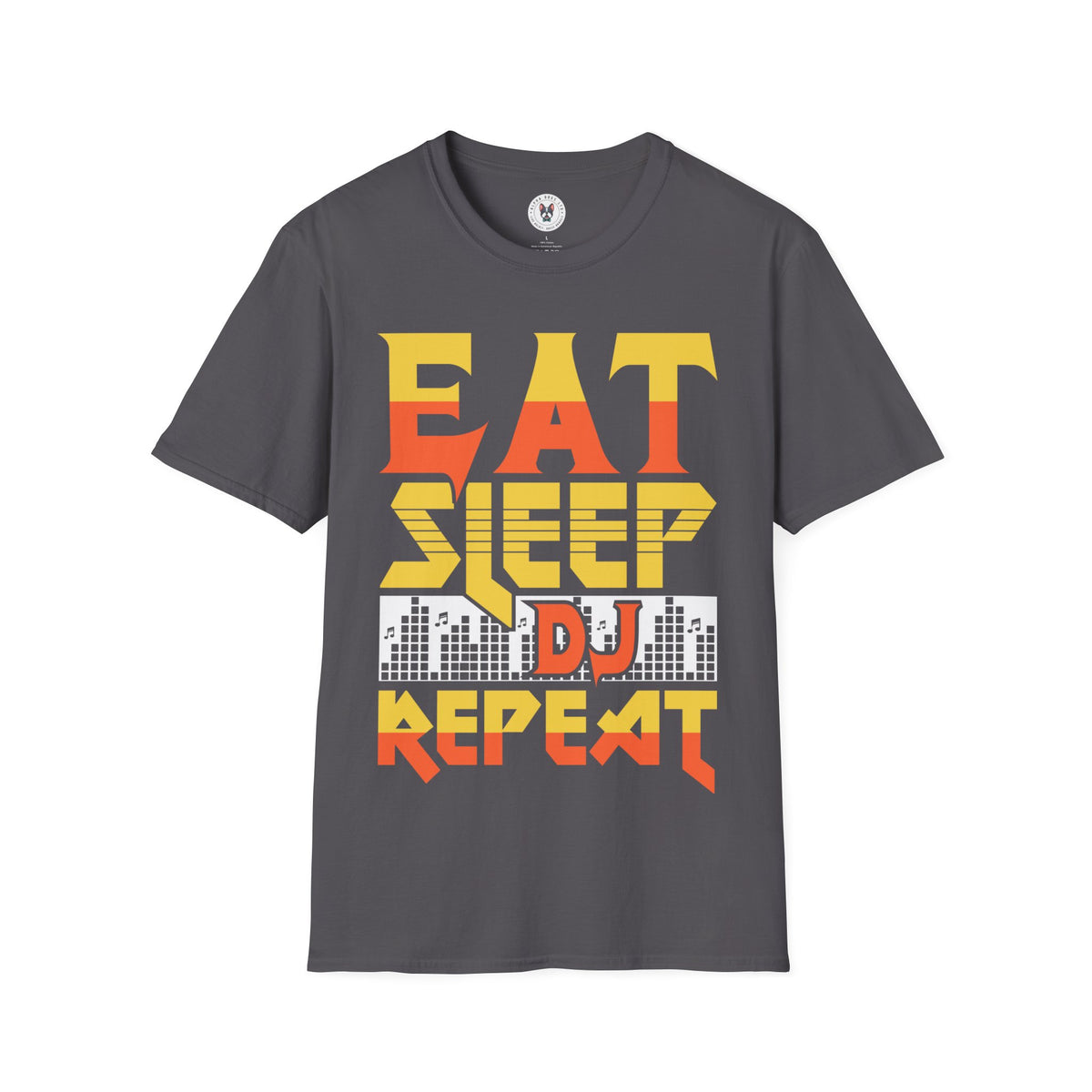 "Eat Sleep DJ Repeat" Unisex Soft style T-Shirt