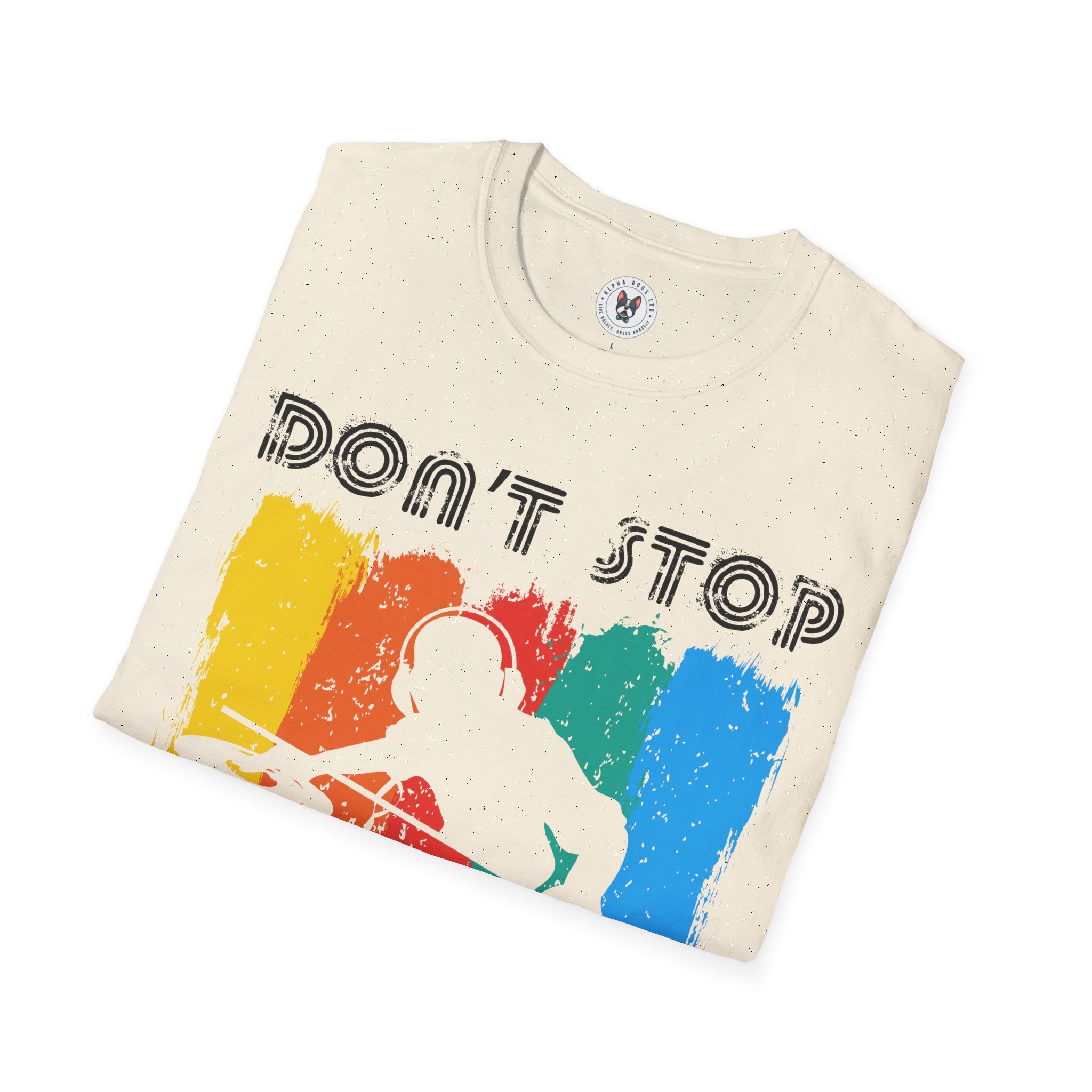 "Don't Stop the Music" Unisex Soft style T-Shirt