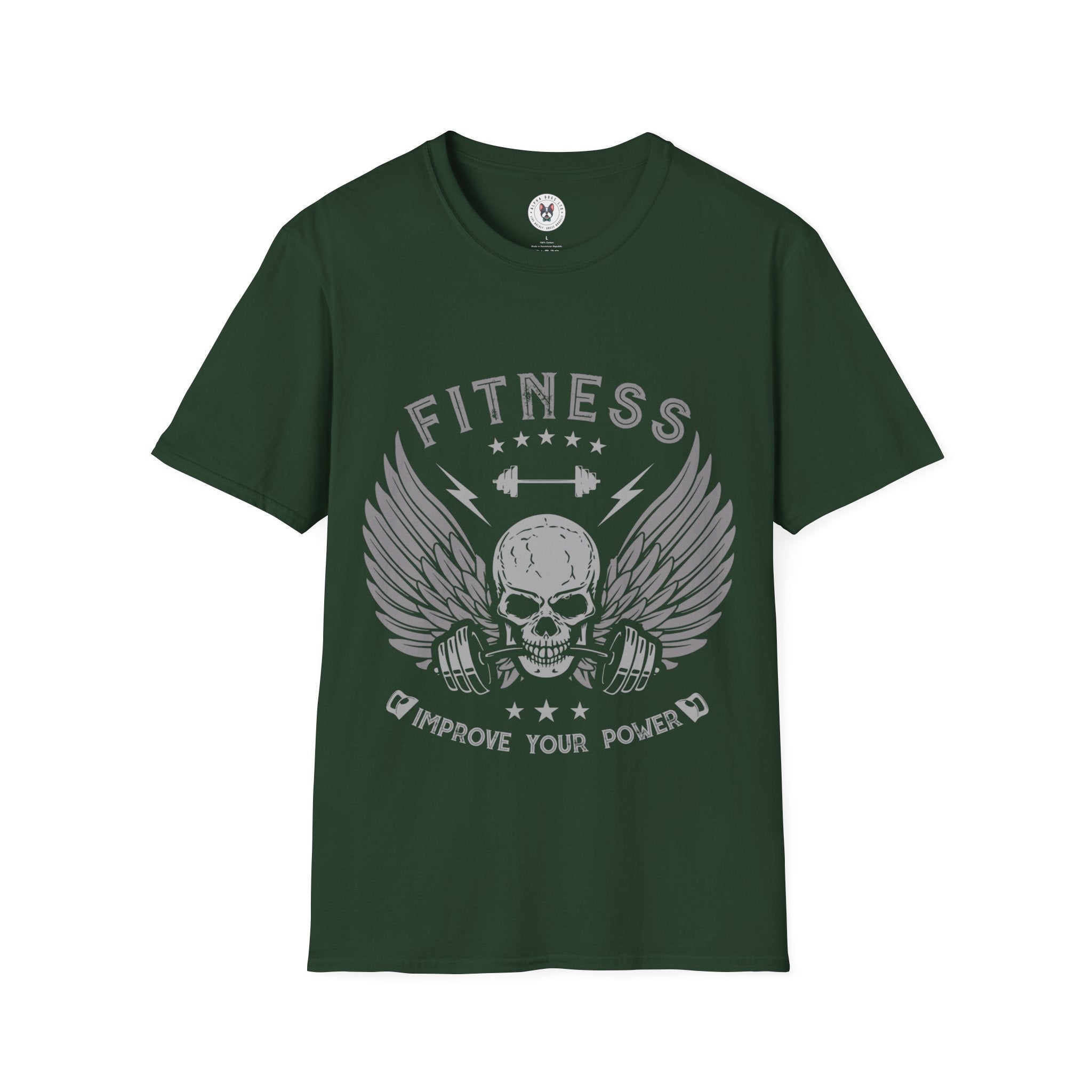 "Fitness Improve Your Power" Unisex Soft style T-Shirt