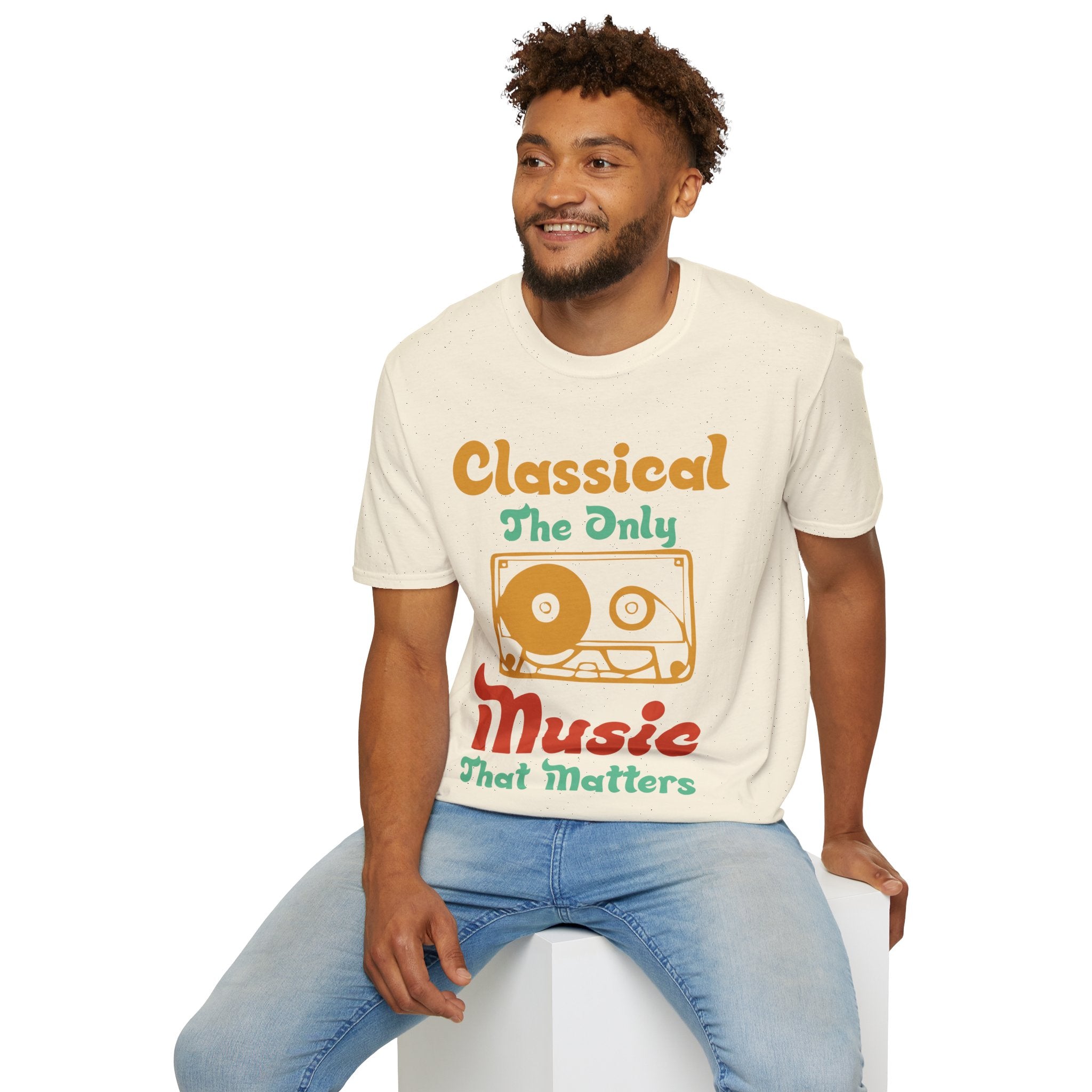 "Classical The Only Music That Matters" Unisex Soft style T-Shirt