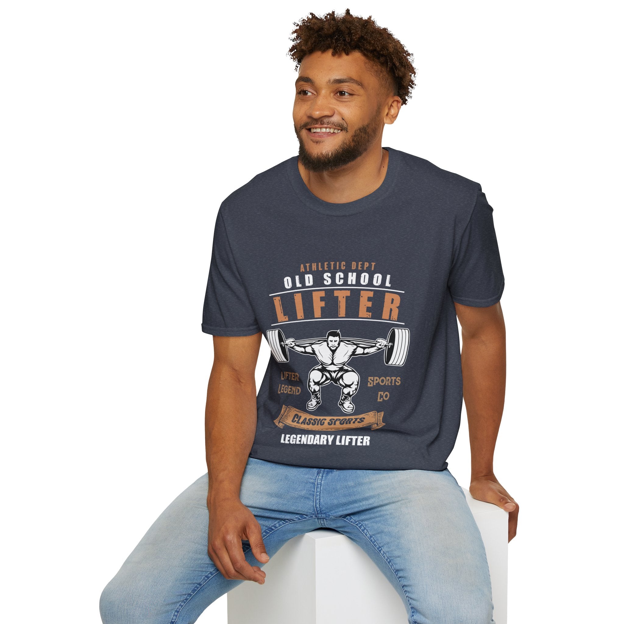 "Old School Lifter" Unisex Soft style T-Shirt