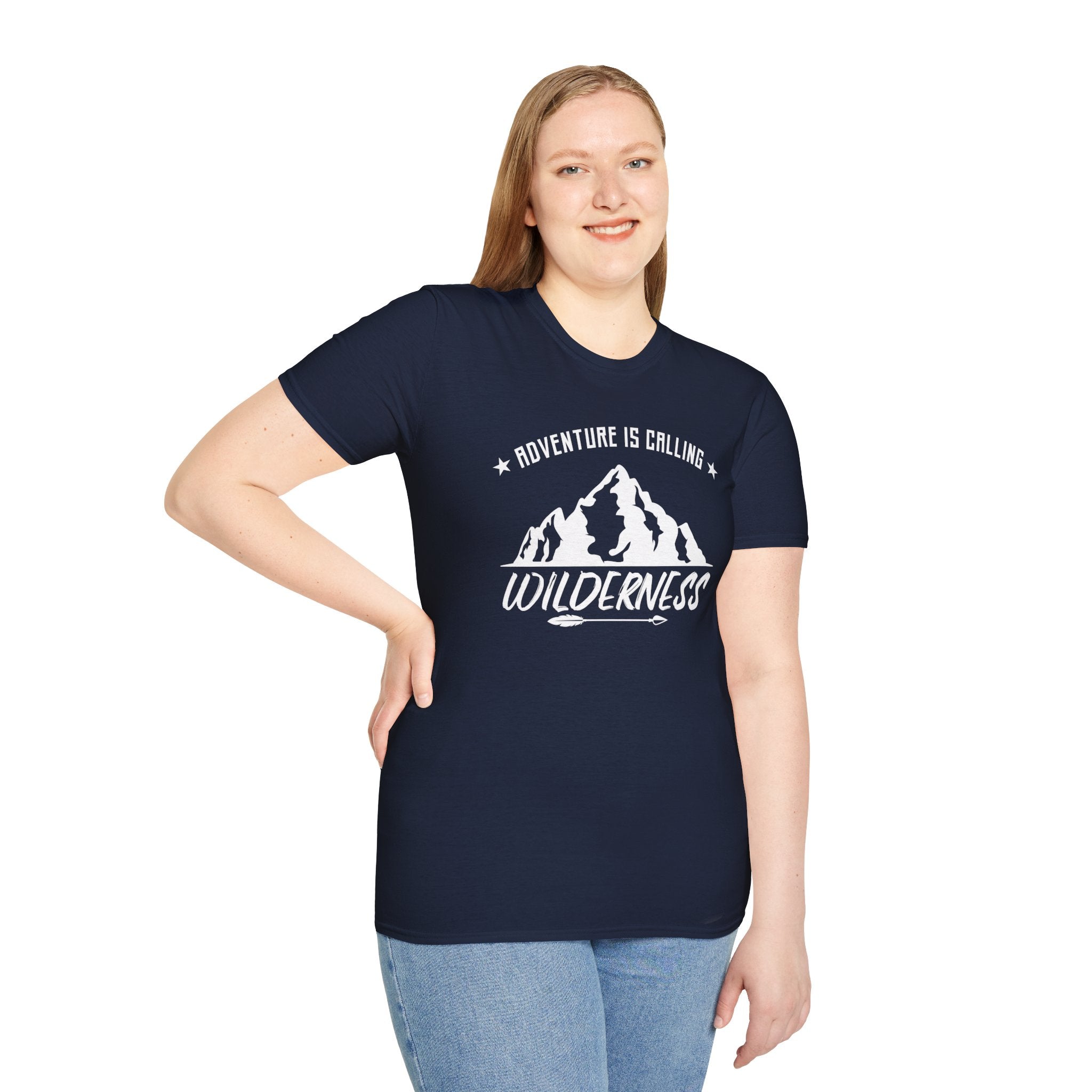 "Adventure Is Calling" Unisex Soft Style T-Shirt