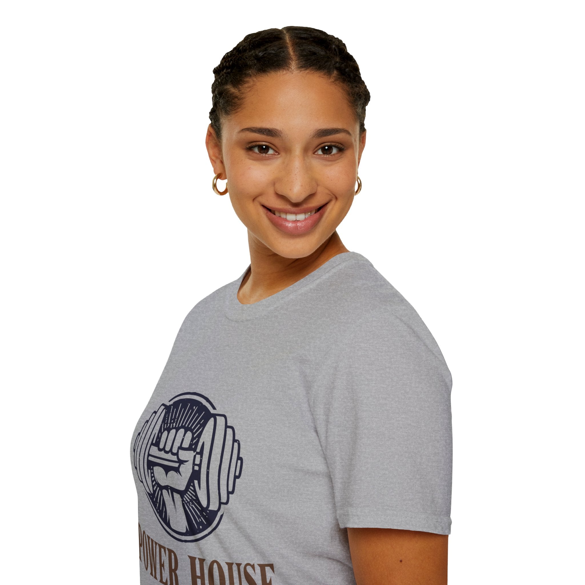 "Power House Fitness" Unisex Soft style T-Shirt