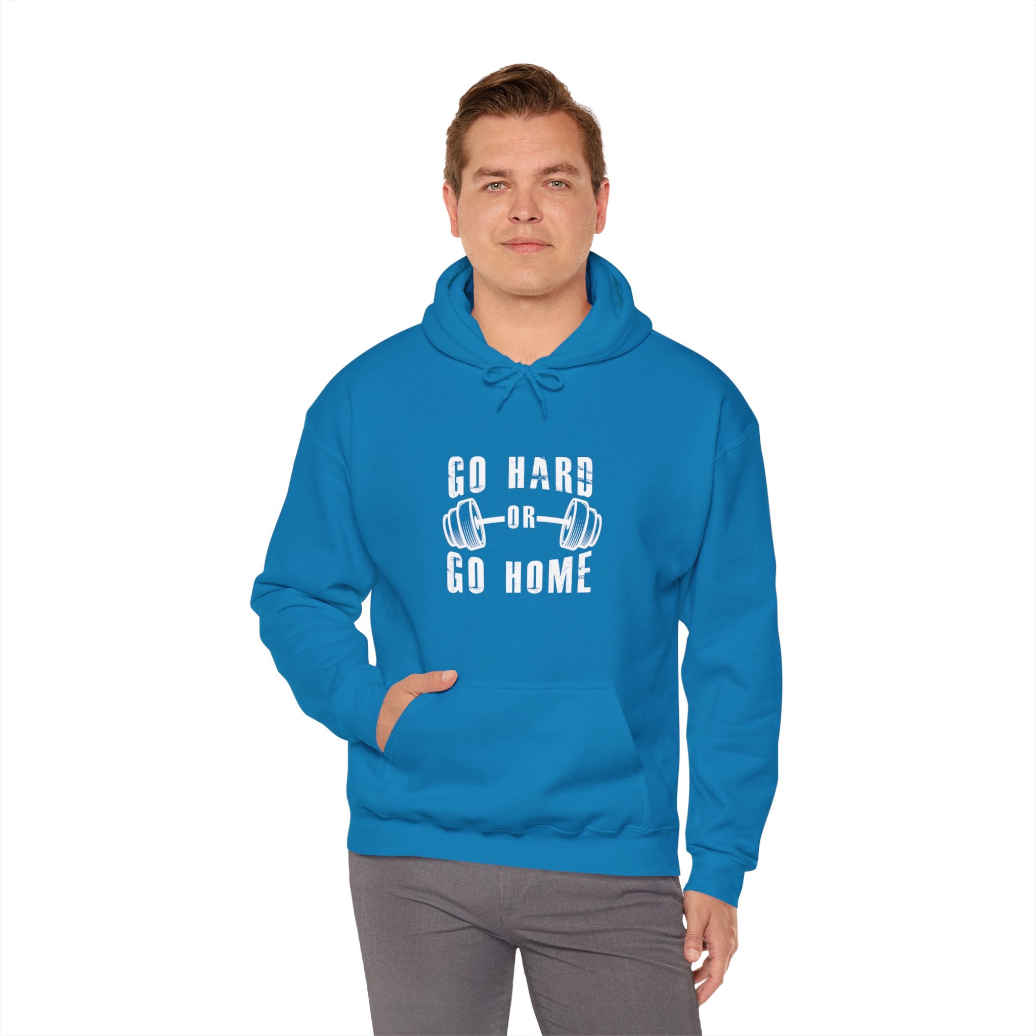 "Go Hard Go Home" Unisex Heavy Blend™ Hooded Sweatshirt