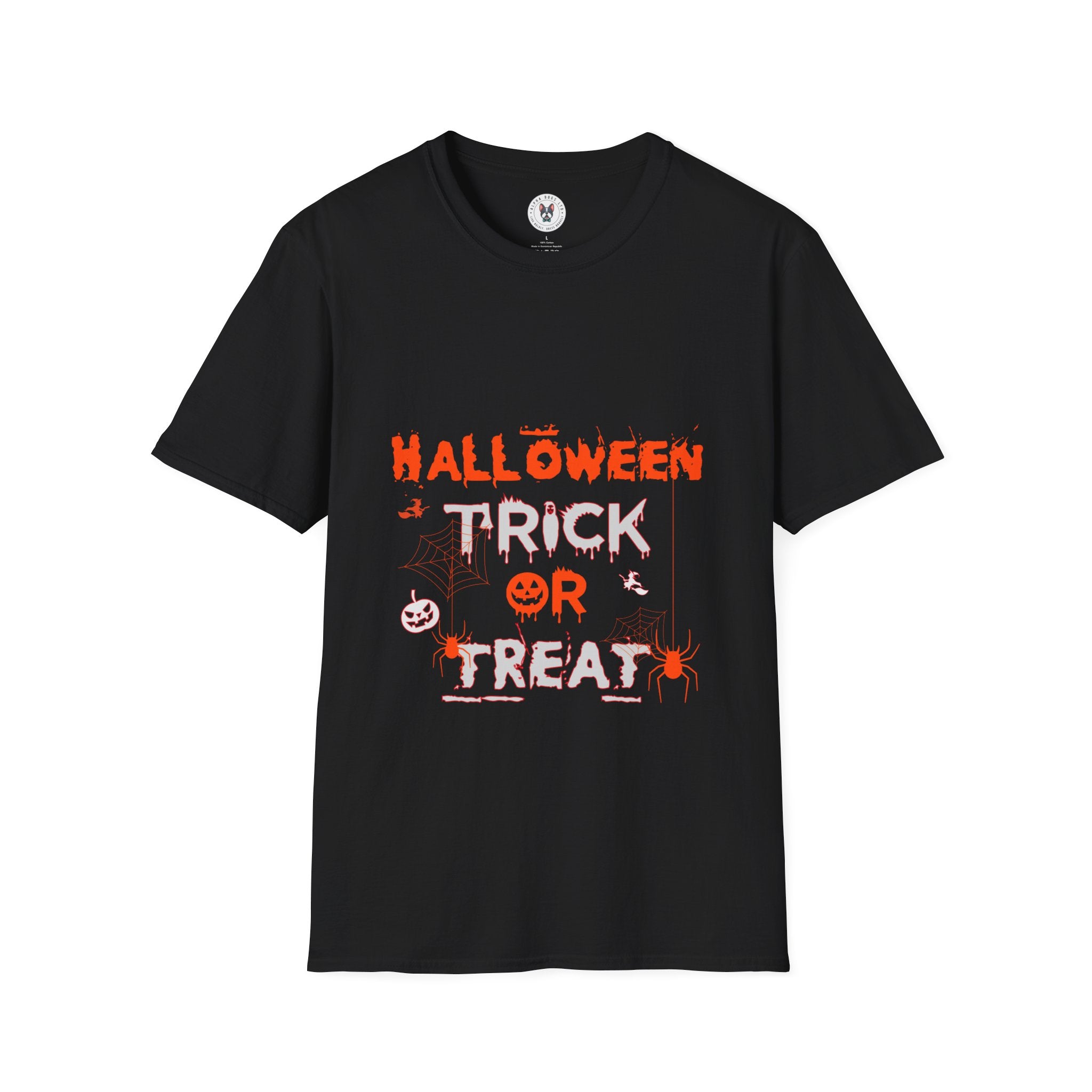 "HALLOWEEN TRICK OR TREAT" Unisex Soft style T-Shirt