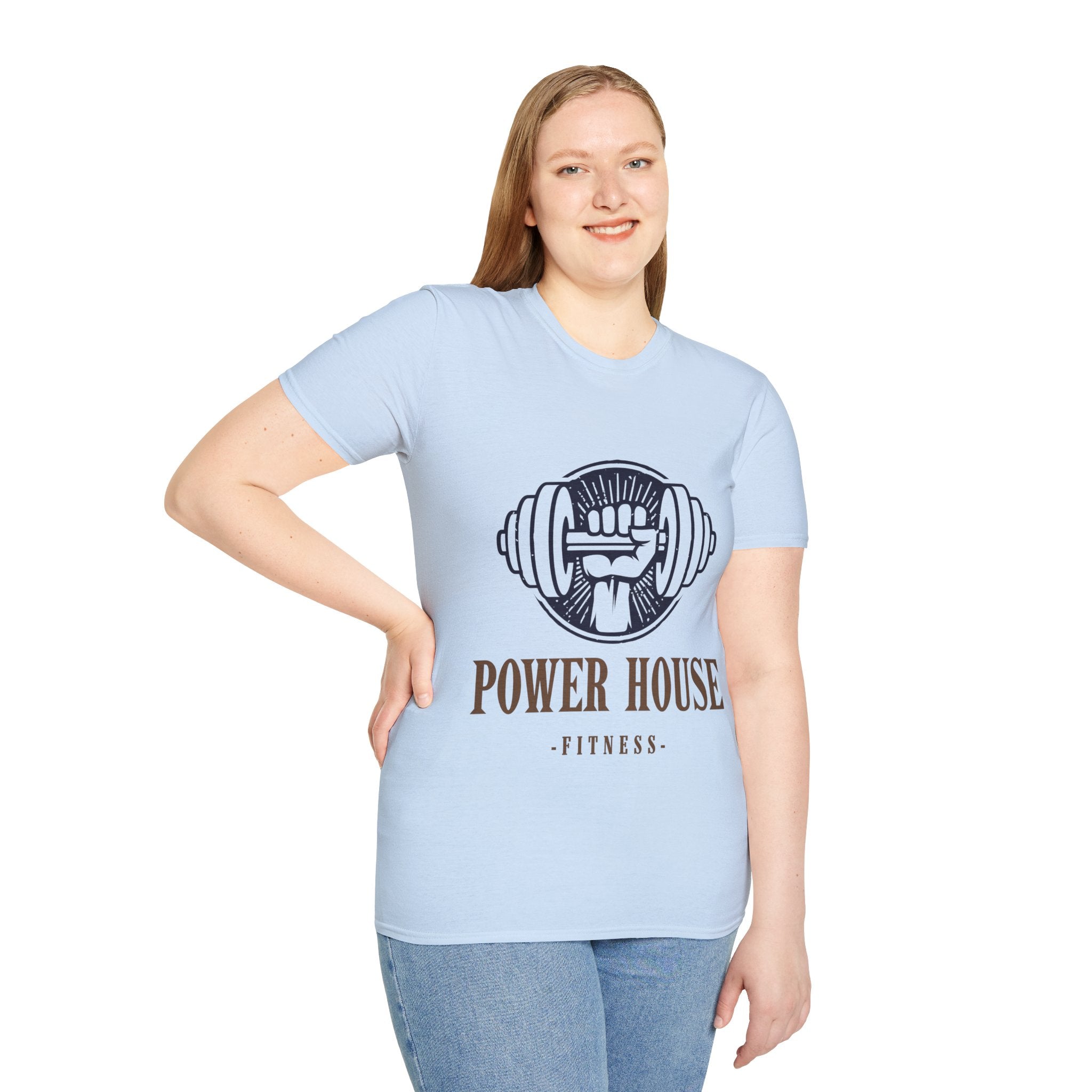 "Power House Fitness" Unisex Soft style T-Shirt