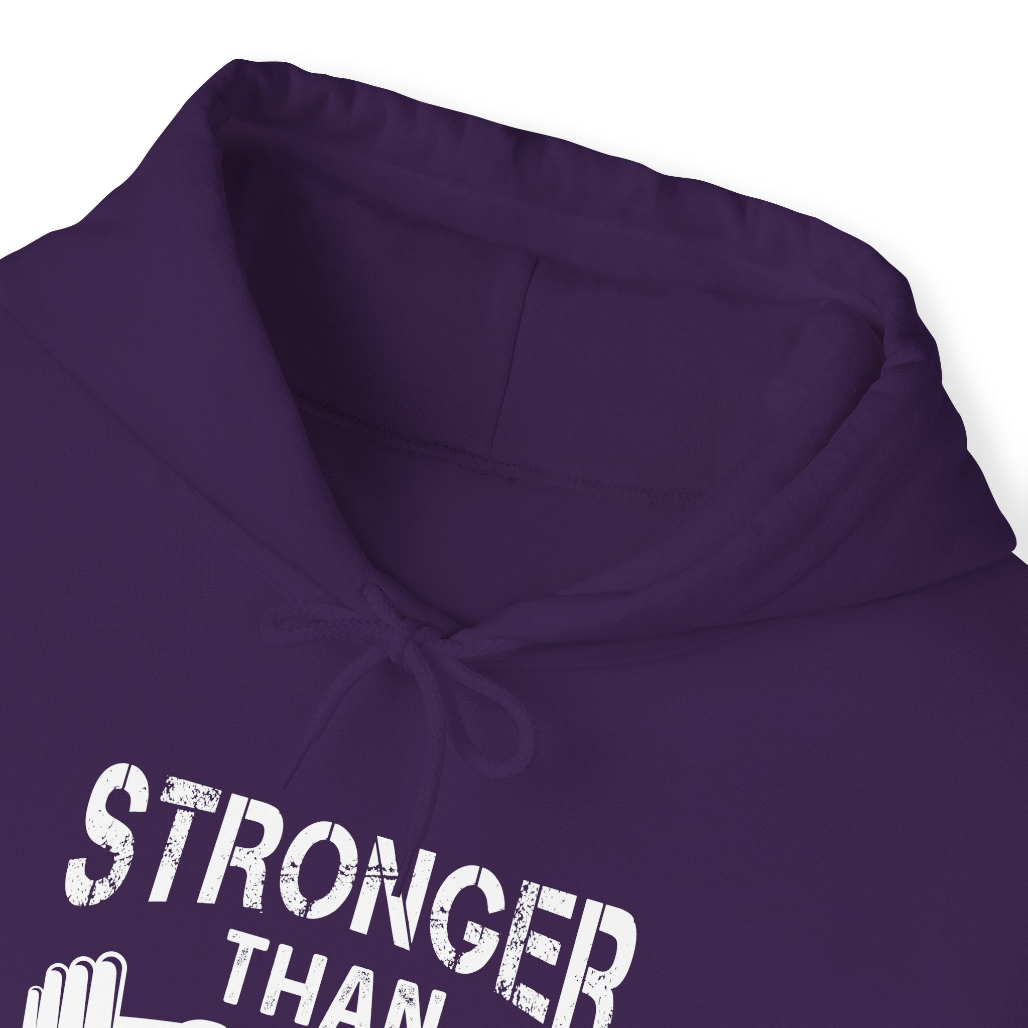 "Stronger Than Your Excuses" Unisex Heavy Blend™ Hooded Sweatshirt