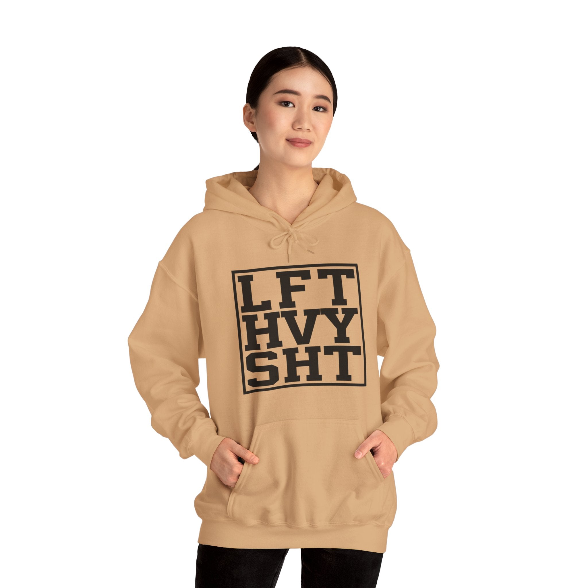 "Lift Heavy Shit" Unisex Heavy Blend™ Hooded Sweatshirt