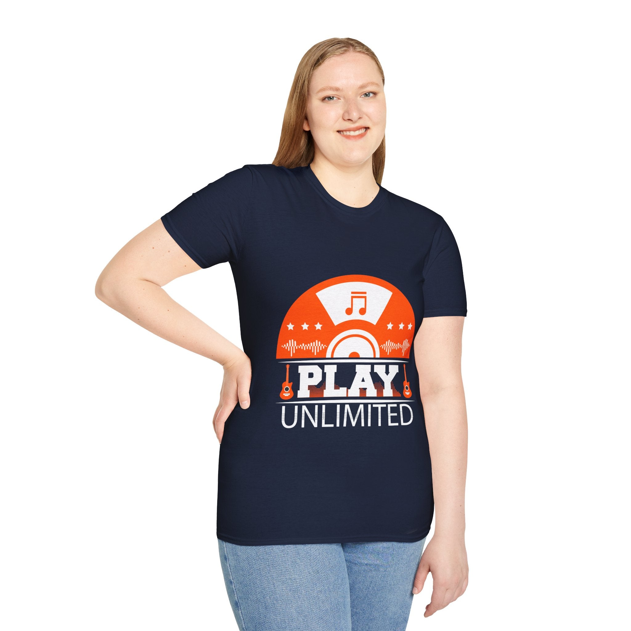 "Play Unlimited" Unisex Soft style T-Shirt