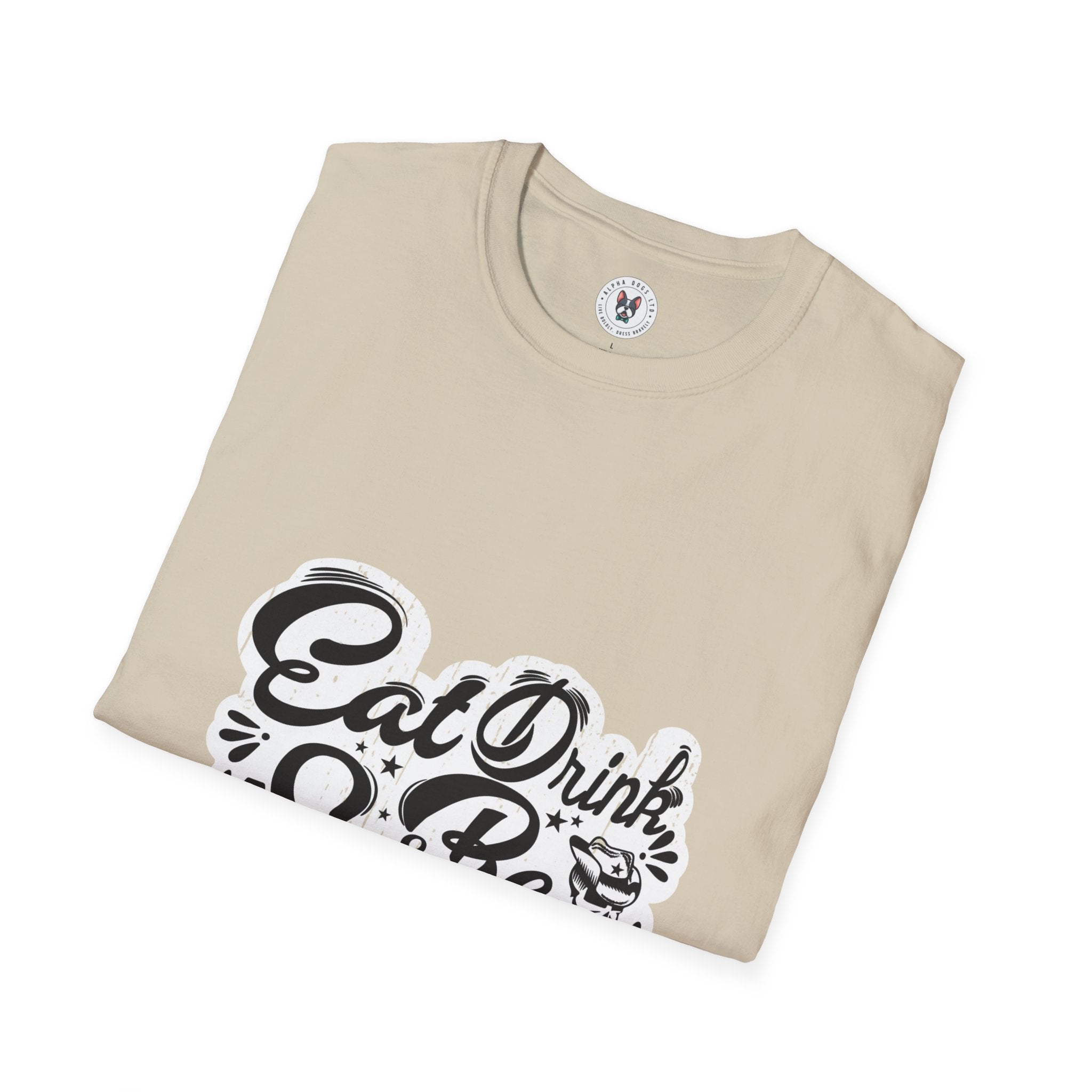 "EAT DRINK & BE SCARY" Unisex Soft style T-Shirt