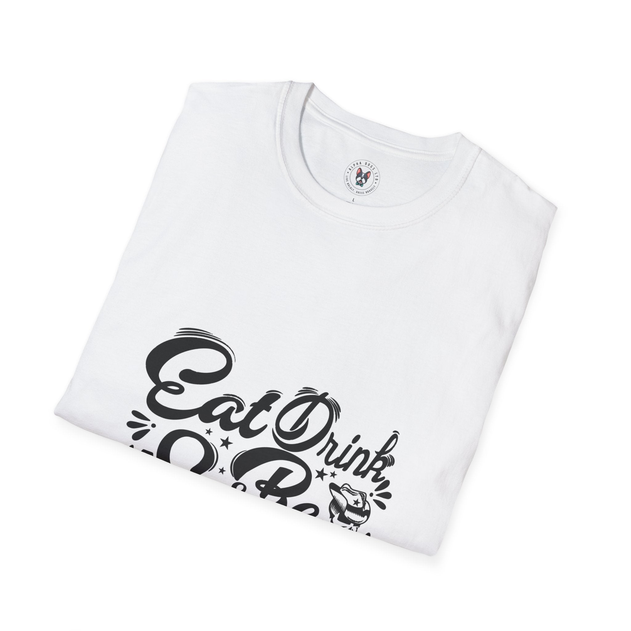 "EAT DRINK & BE SCARY" Unisex Soft style T-Shirt