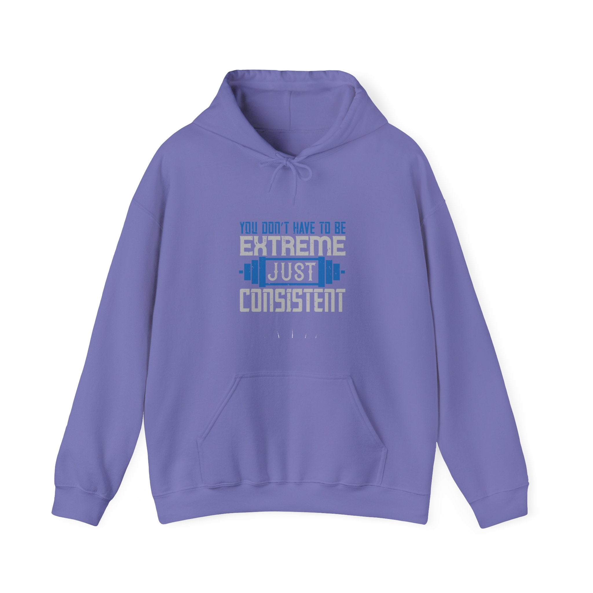 "You don’t have to be extreme, just consistent" Unisex Heavy Blend™ Hooded Sweatshirt