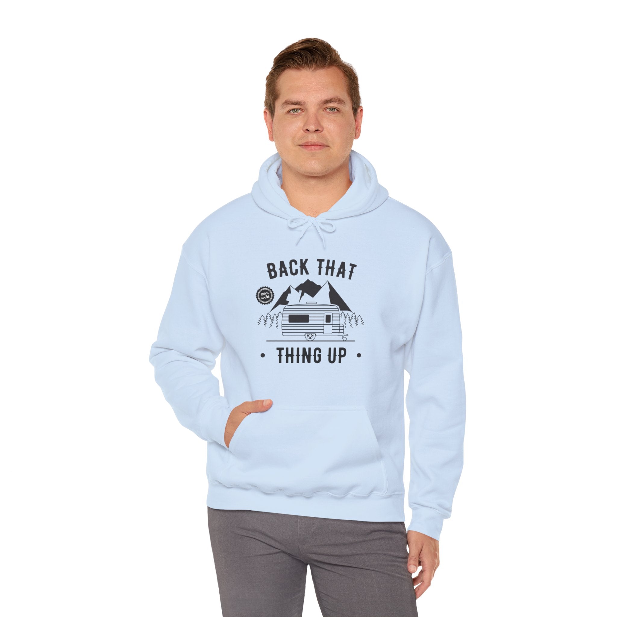 "Back That Thing Up" Unisex Heavy Blend™ Hooded Sweatshirt