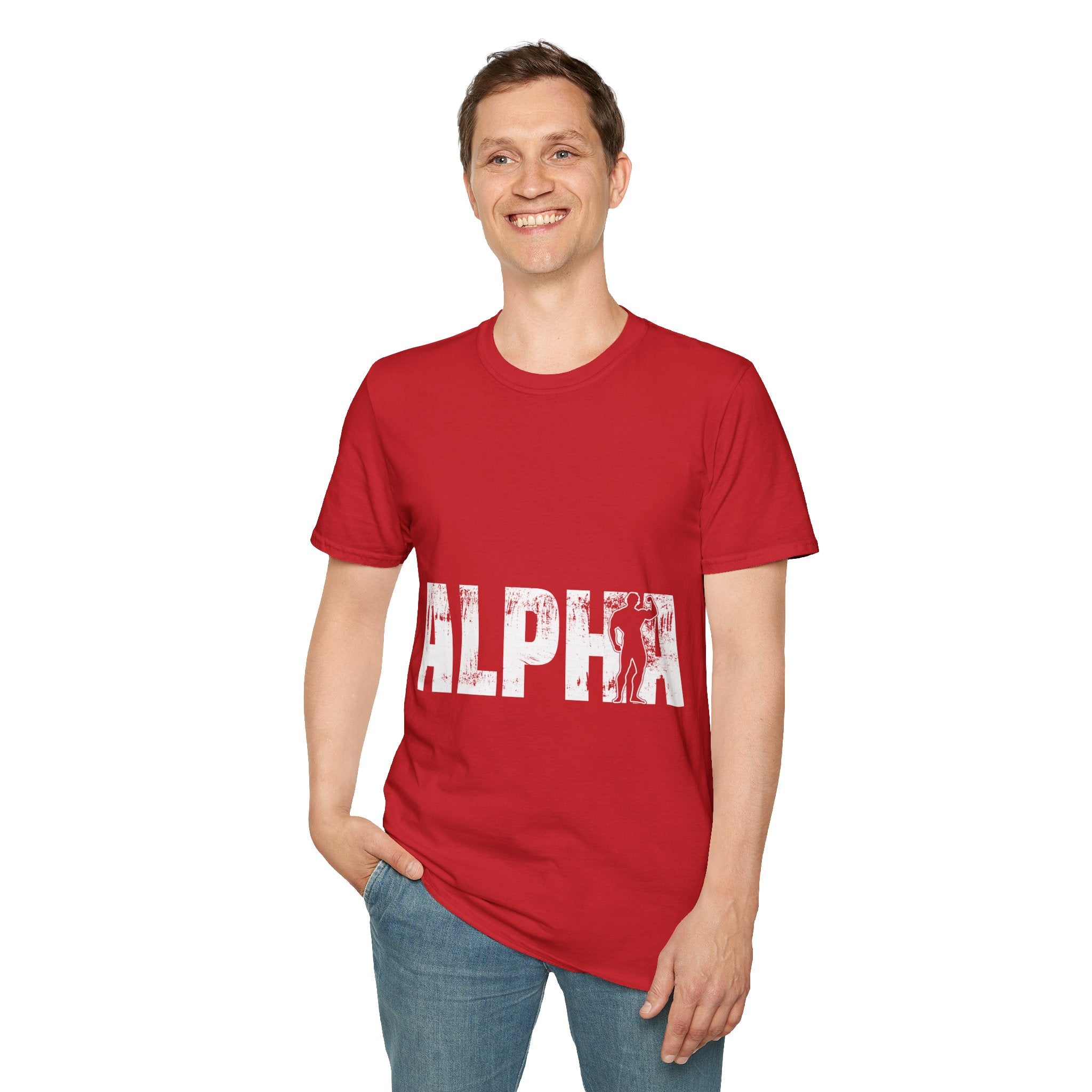 "Alpha Gym" Unisex Softstyle T-Shirt