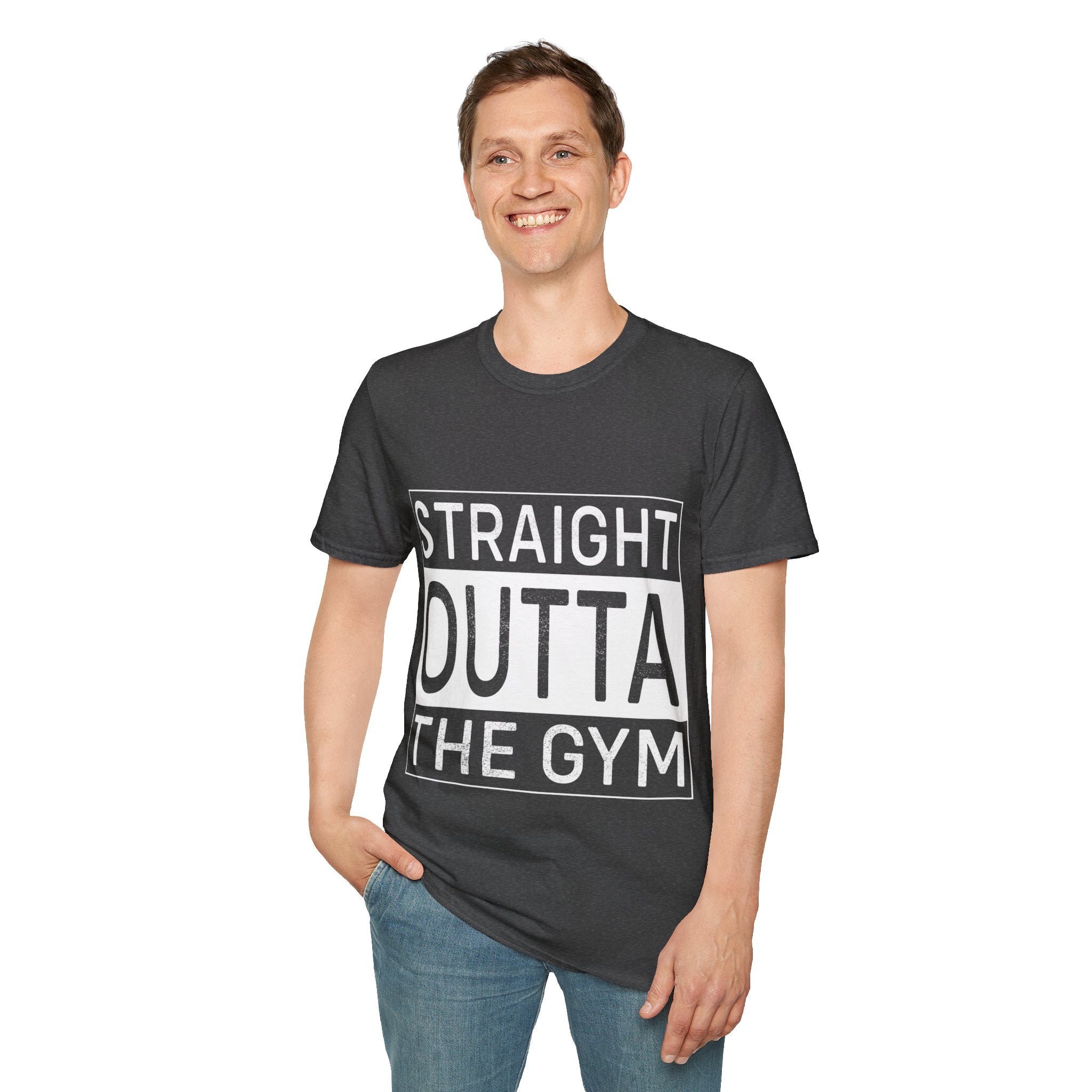 "Straight Outta The Gym" Unisex Soft style T-Shirt