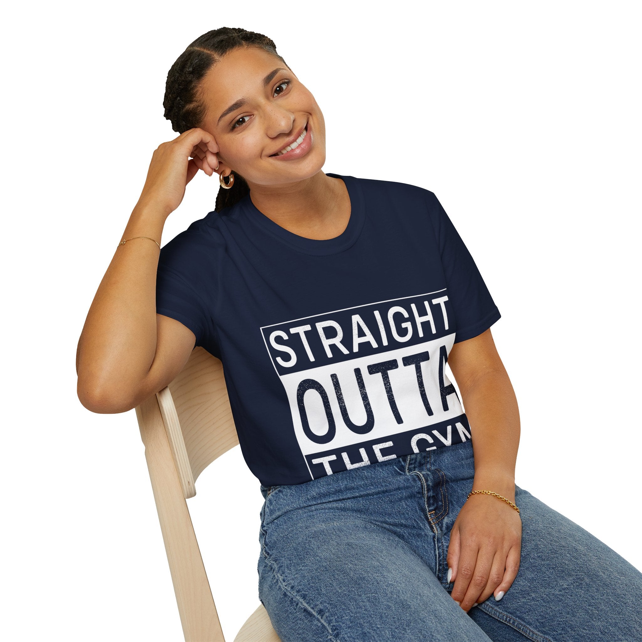 "Straight Outta The Gym" Unisex Soft style T-Shirt