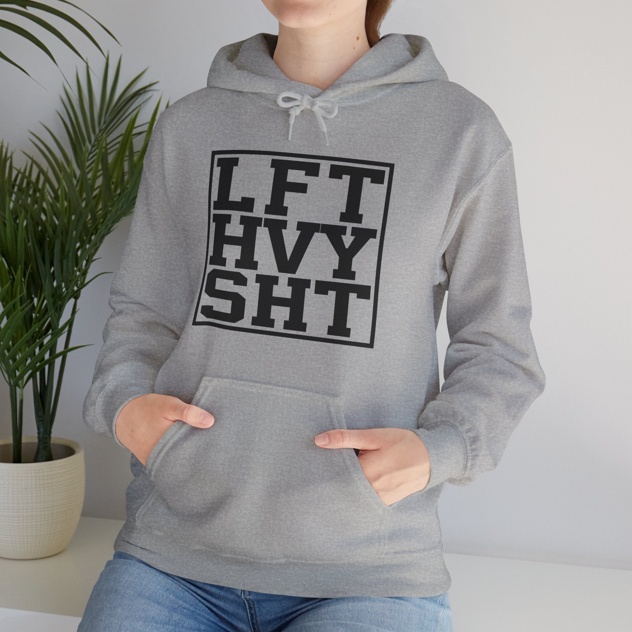 "Lift Heavy Shit" Unisex Heavy Blend™ Hooded Sweatshirt