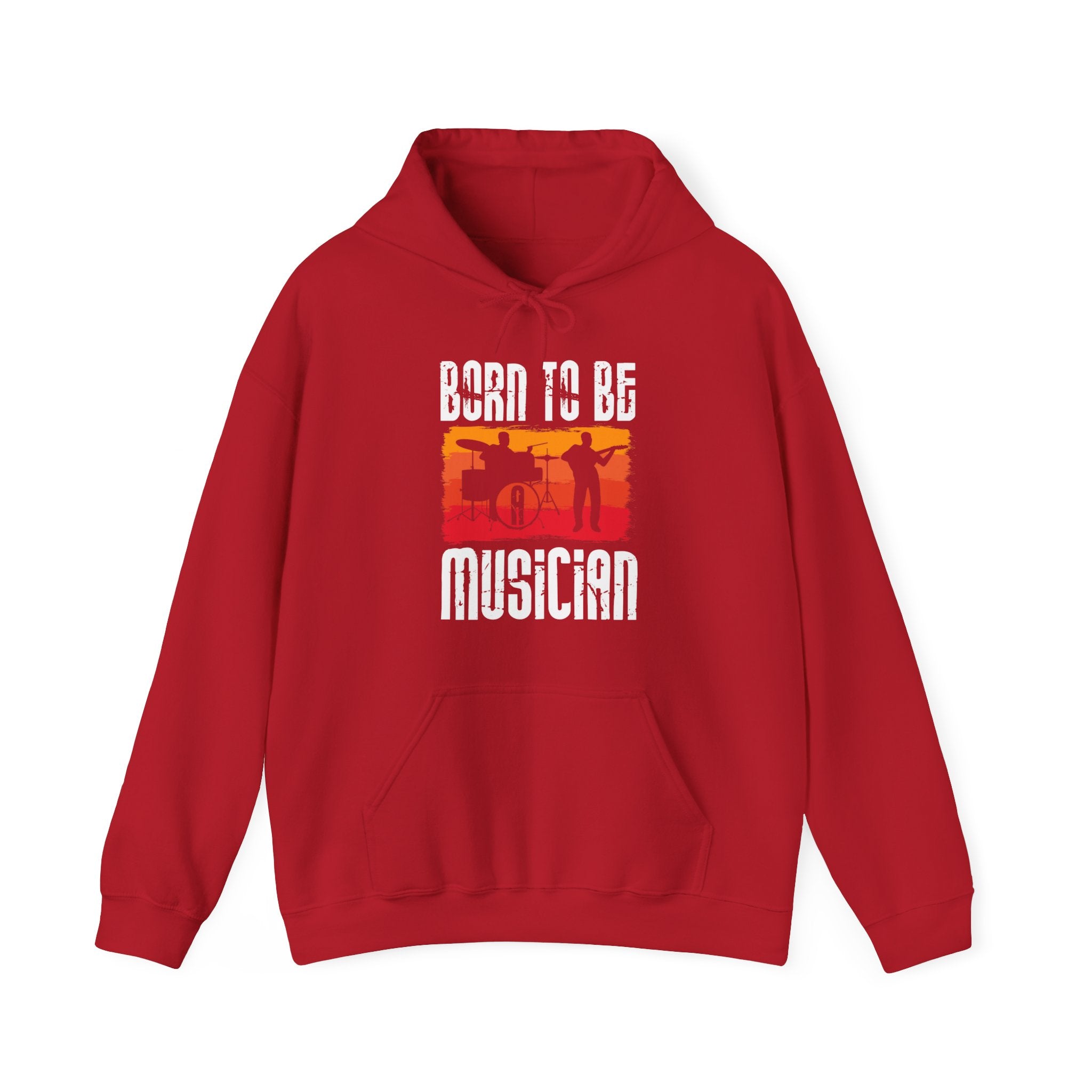 "Born To Be Musician"  Unisex Heavy Blend™ Hooded Sweatshirt